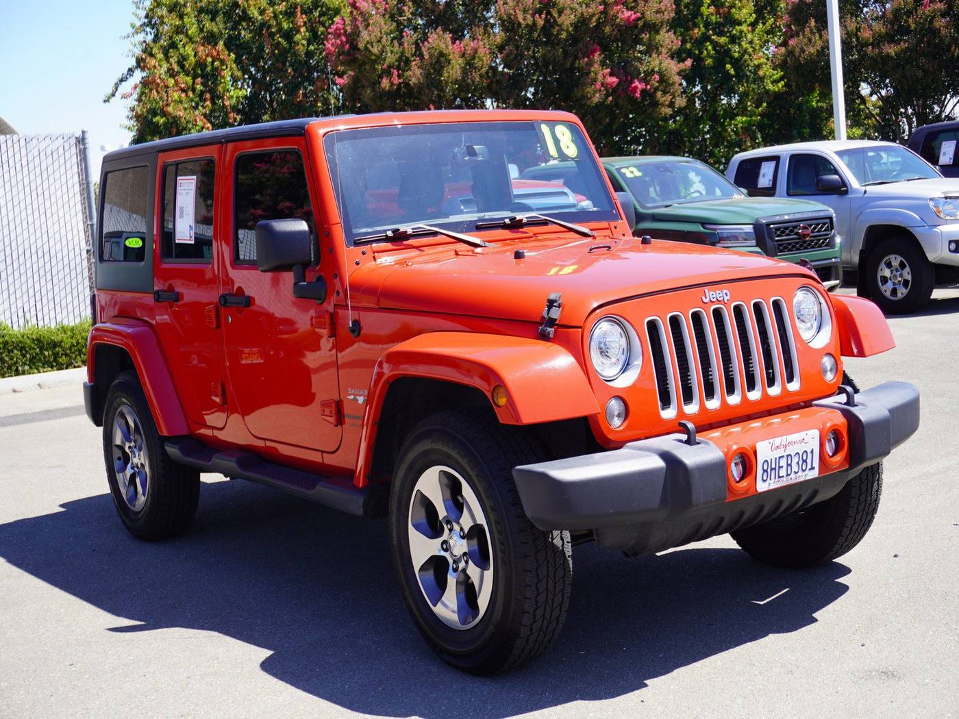 2018 Jeep Wrangler Sahara — SUV — 60,730 mi — Modesto, CA