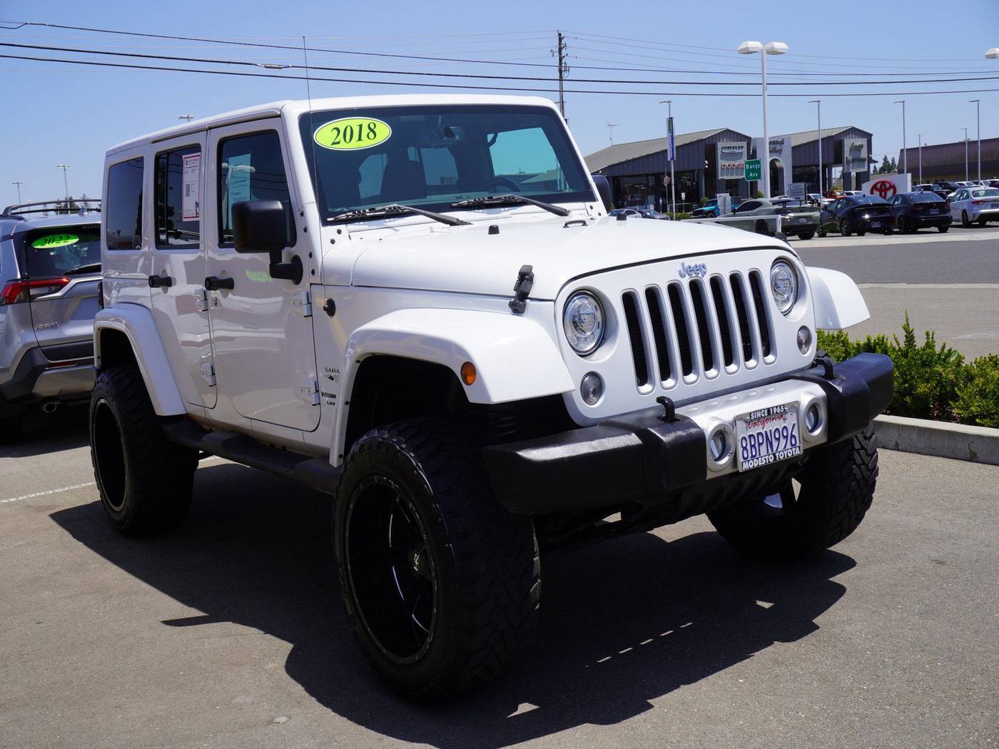 2018 Jeep Wrangler Sahara — SUV — 100,238 mi — Modesto, CA