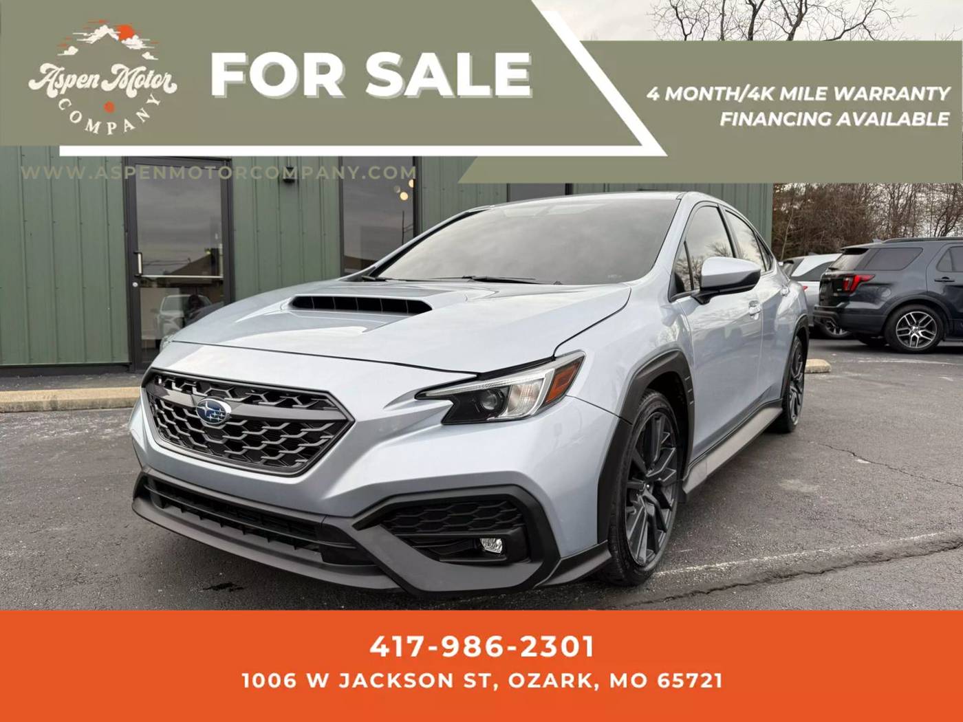 2022 Subaru WRX Premium — Sedan — 15,010 mi — Ozark, MO