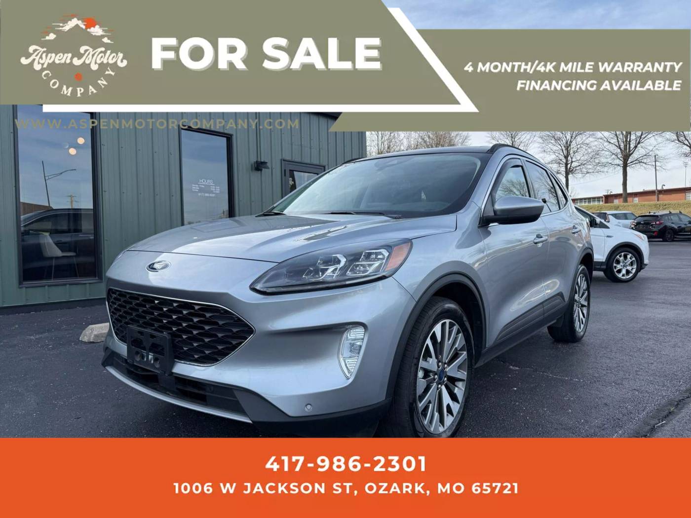 2022 Ford Escape Titanium — SUV — 15,113 mi — Ozark, MO