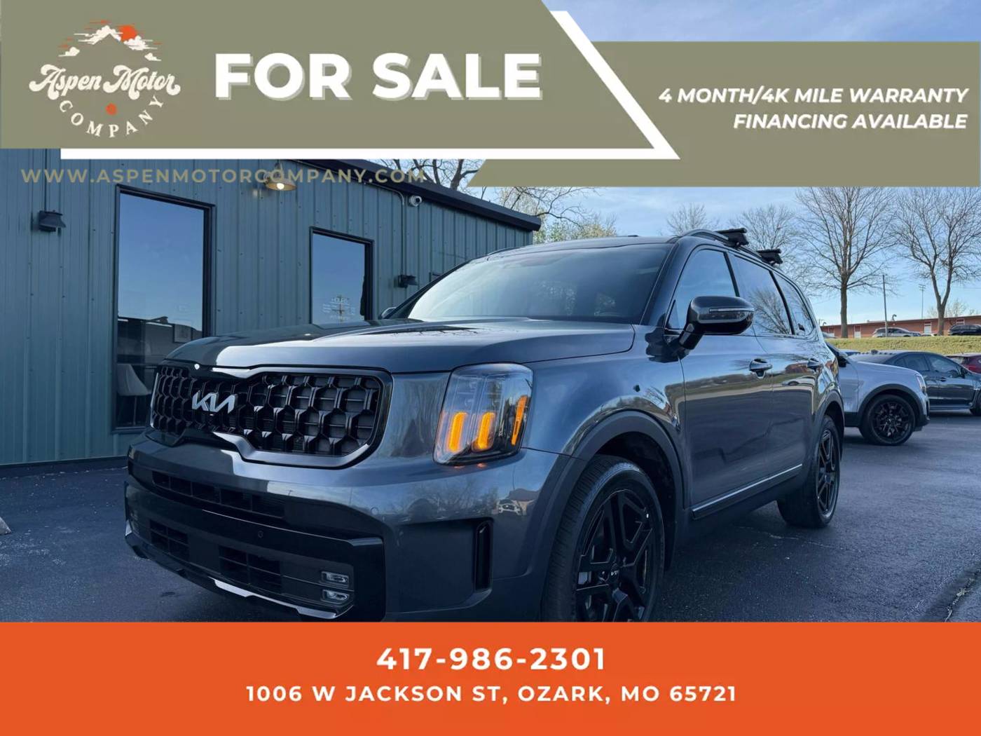 2024 Kia Telluride SX X-Line — SUV — 5,180 mi — Ozark, MO