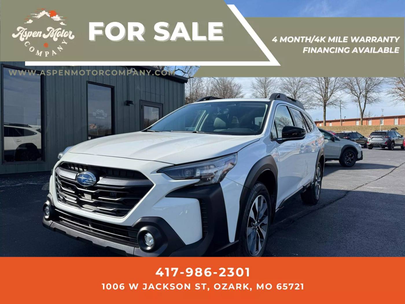2024 Subaru Outback Limited — SUV — 12,018 mi — Ozark, MO