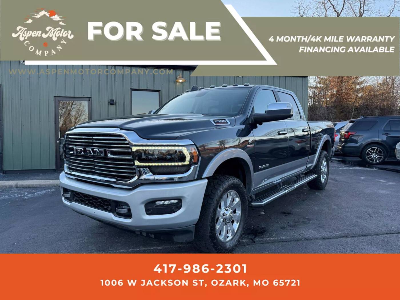 2020 Ram 2500 Laramie — Pickup Truck — 95,100 mi — Ozark, MO
