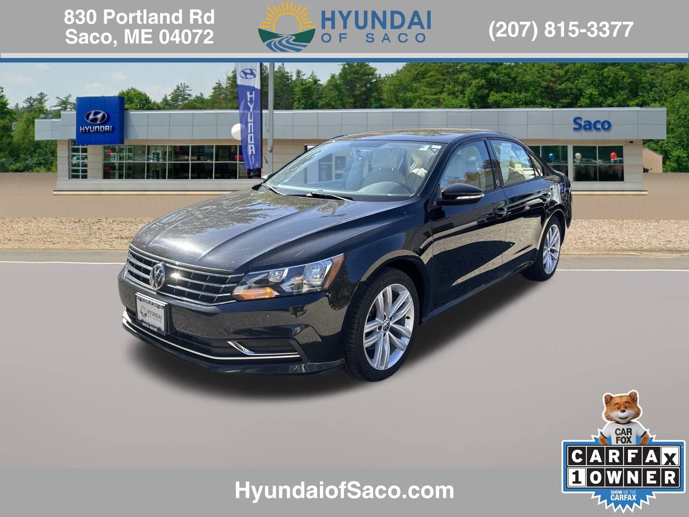 2019 Volkswagen Passat Wolfsburg Edition — Sedan — 44,769 mi — Saco, ME