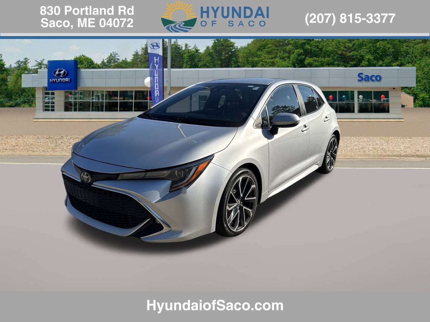 2019 Toyota Corolla Hatchback SE — Hatchback — 53,052 mi — Saco, ME