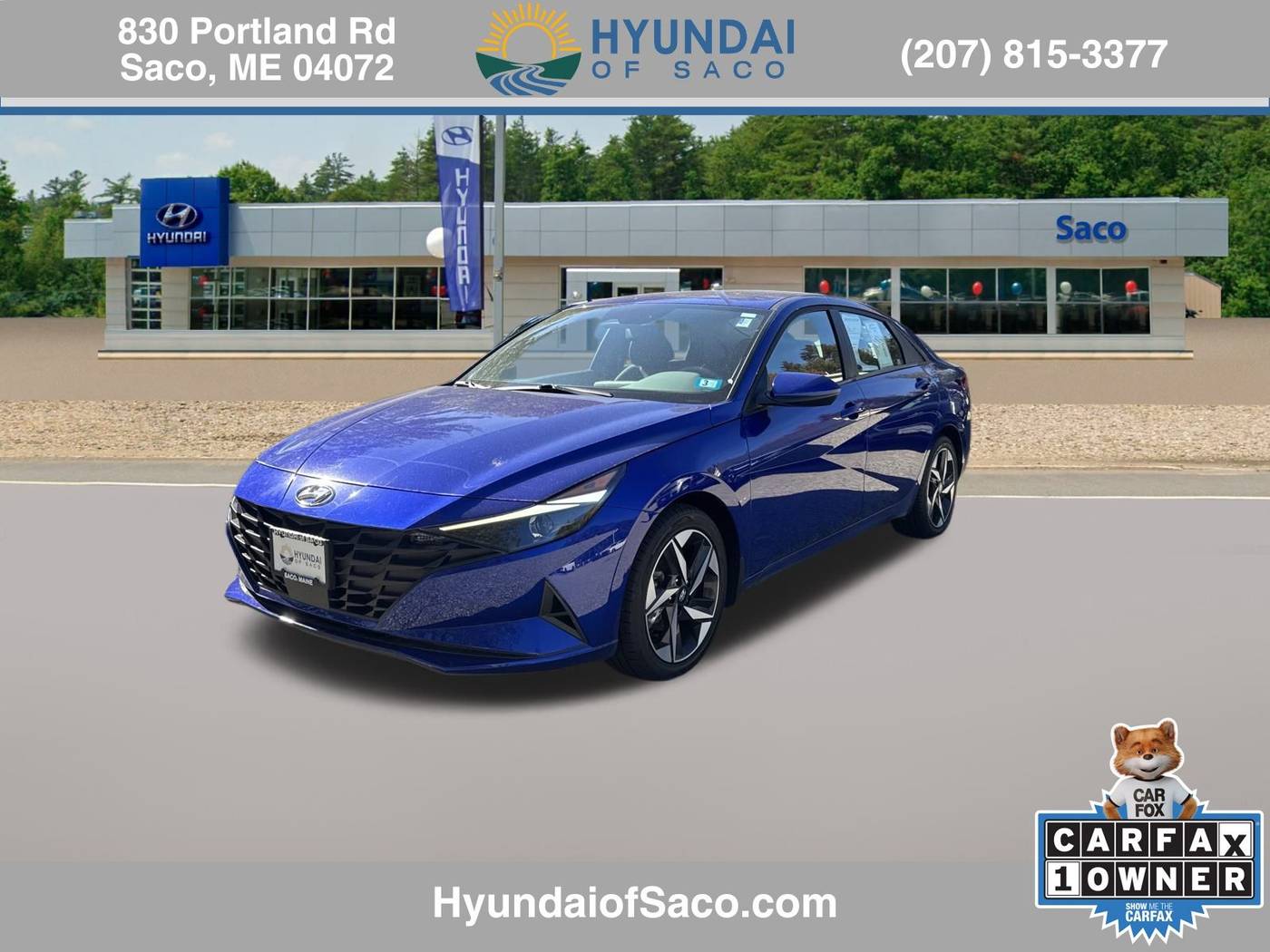 2023 Hyundai Elantra SEL — Sedan — 44,489 mi — Saco, ME
