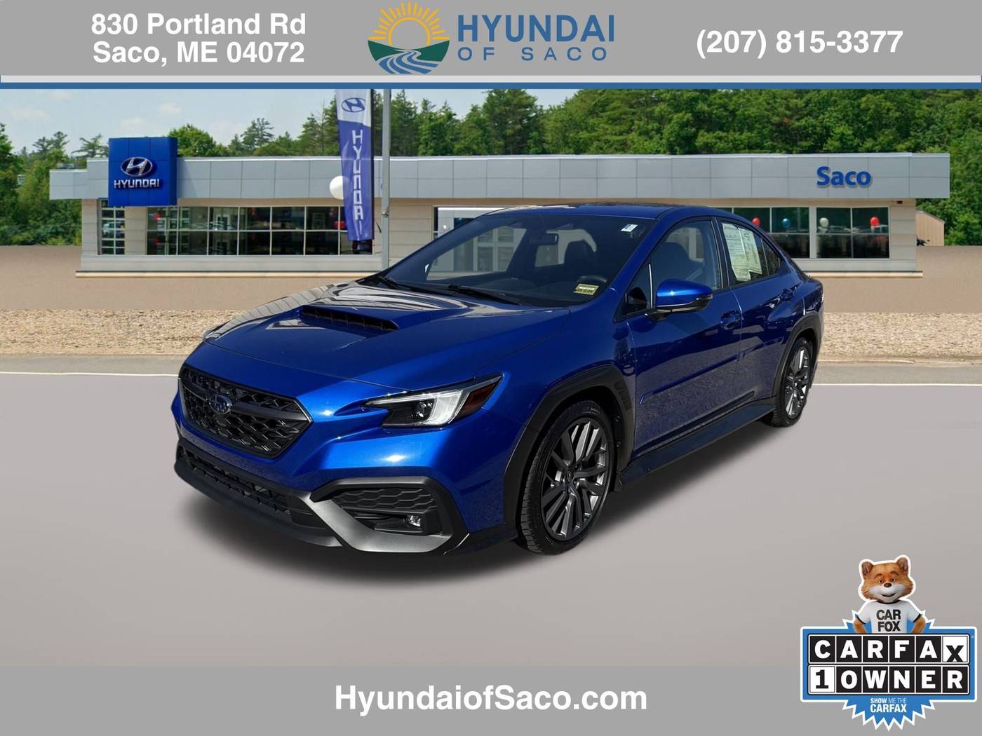 2022 Subaru WRX GT — Sedan — 16,667 mi — Saco, ME