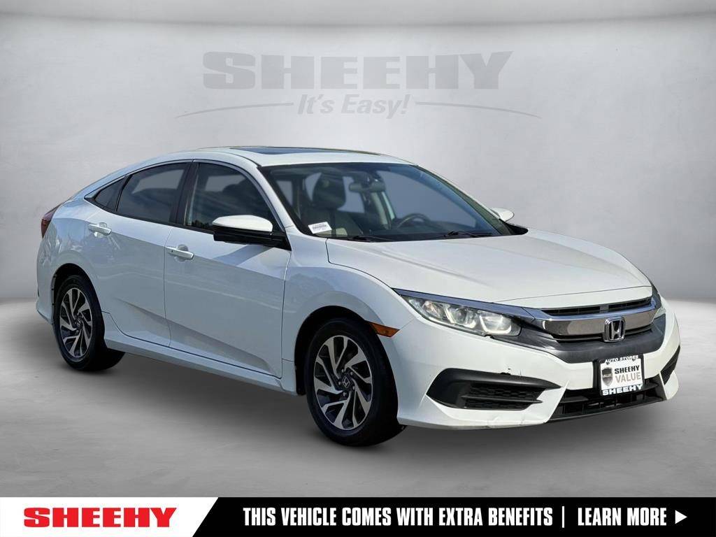 2016 Honda Civic EX — Sedan — 125,629 mi — Fredericksburg, VA