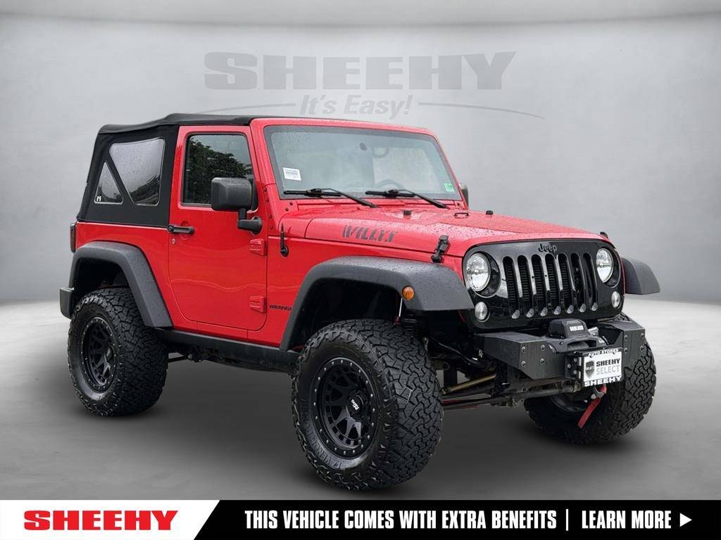 2017 Jeep Wrangler Willys Wheeler — SUV — 62,803 mi — Fredericksburg, VA