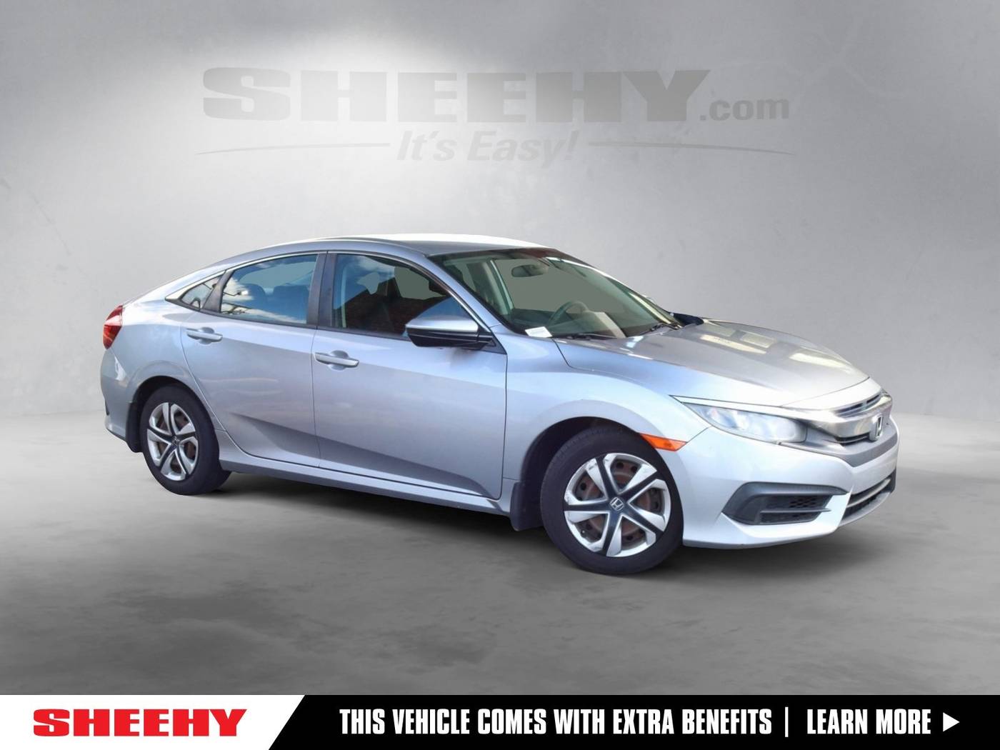 2017 Honda Civic LX — Sedan — 144,526 mi — Fredericksburg, VA