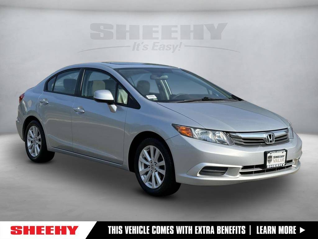 2012 Honda Civic EX — Sedan — 125,003 mi — Fredericksburg, VA