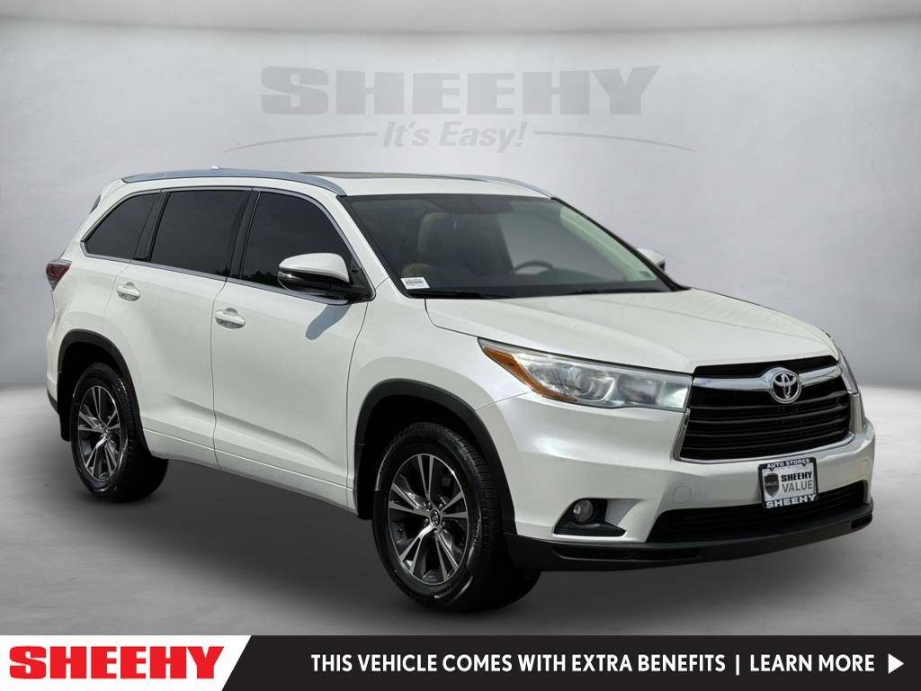 2016 Toyota Highlander XLE — SUV — 159,230 mi — Fredericksburg, VA