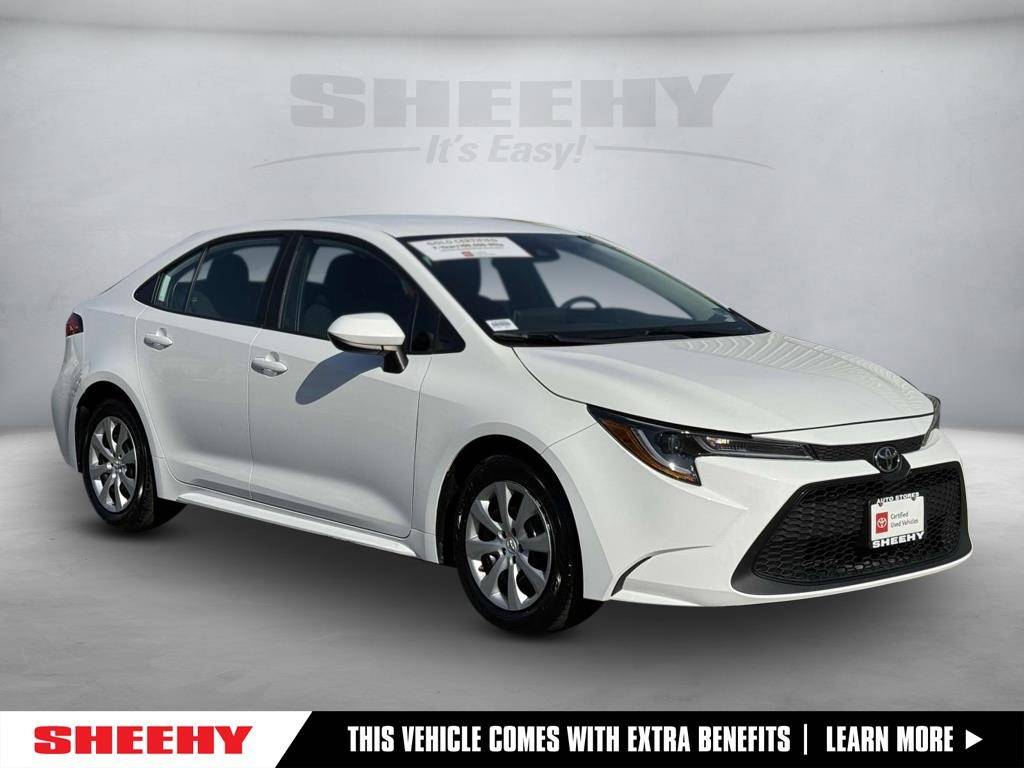 2021 Toyota Corolla LE — Sedan — 59,674 mi — Fredericksburg, VA