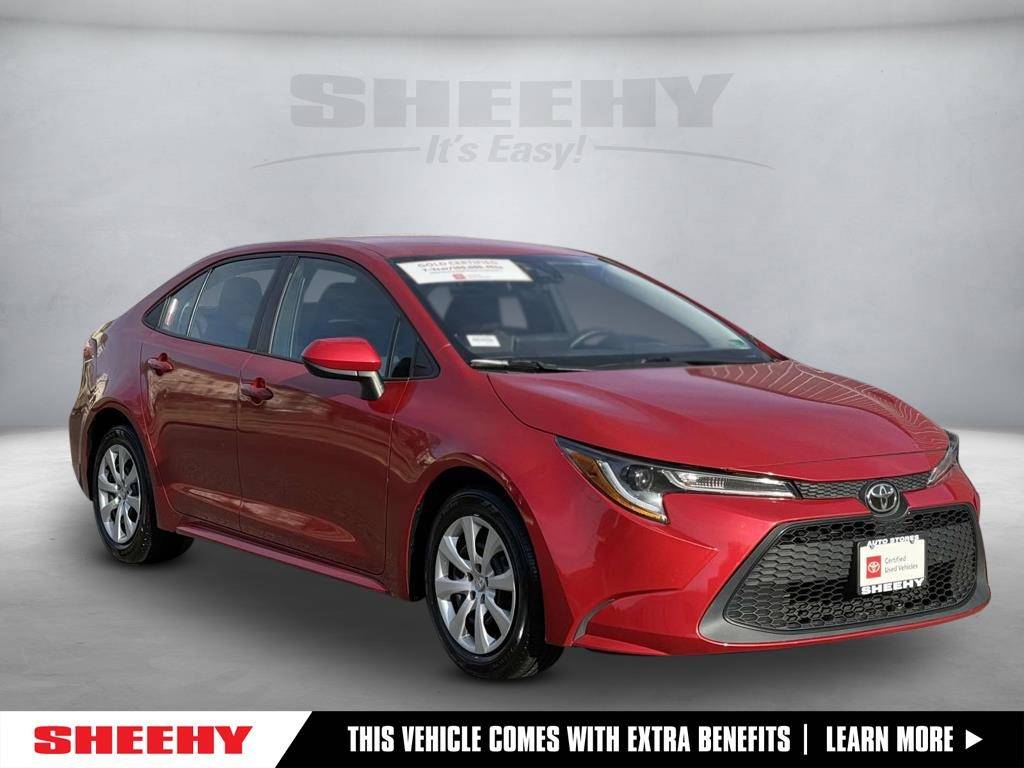 2021 Toyota Corolla LE — Sedan — 61,630 mi — Fredericksburg, VA