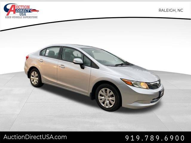 2012 Honda Civic LX — Sedan — 39,905 mi — Raleigh, NC