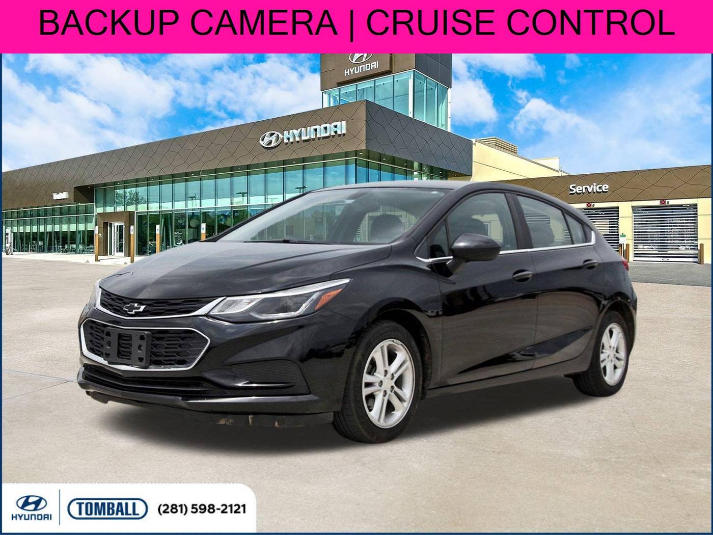 2018 Chevrolet Cruze LT — Hatchback — 93,611 mi — Tomball, TX