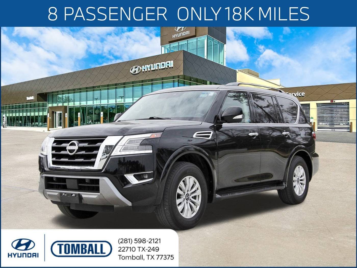2023 Nissan Armada SV — SUV — 18,609 mi — Tomball, TX