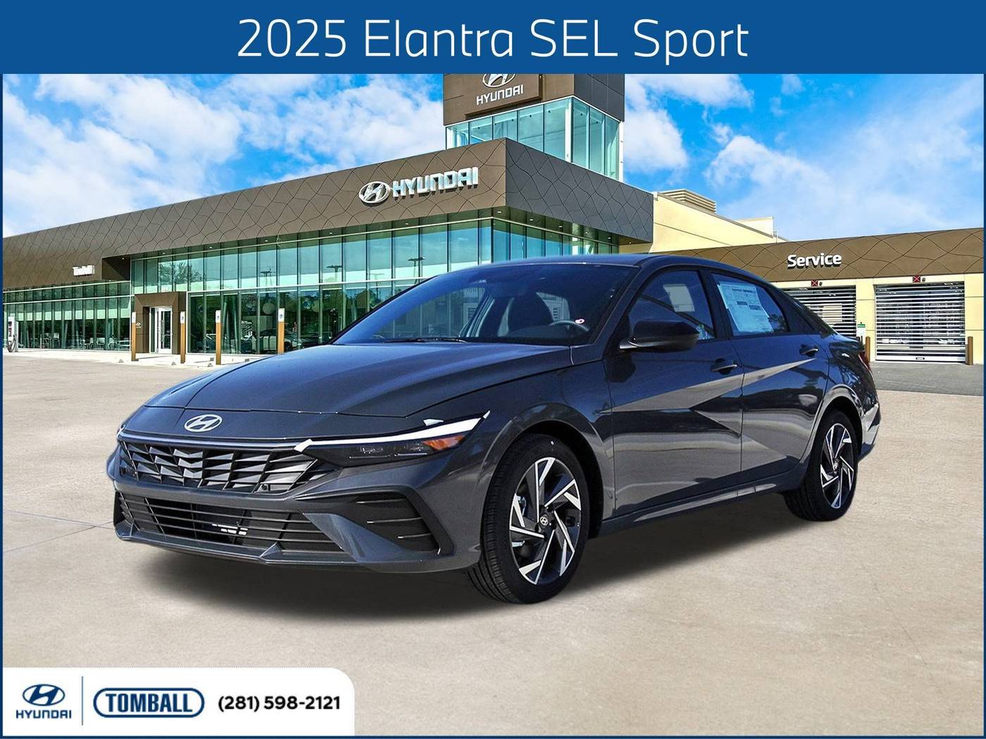 2025 Hyundai Elantra SEL Sport — Sedan — 3,406 mi — Tomball, TX