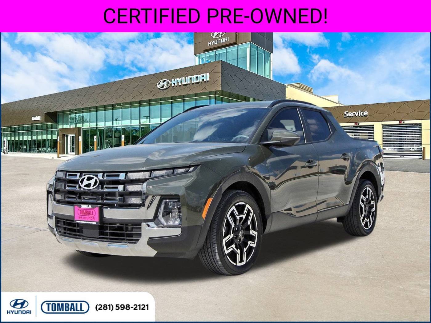 2025 Hyundai Santa Cruz Limited — Pickup Truck — 3,918 mi — Tomball, TX