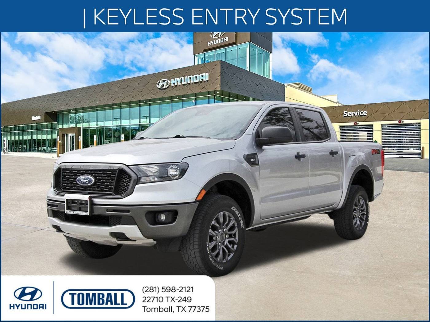 2021 Ford Ranger XLT — Pickup Truck — 54,757 mi — Tomball, TX