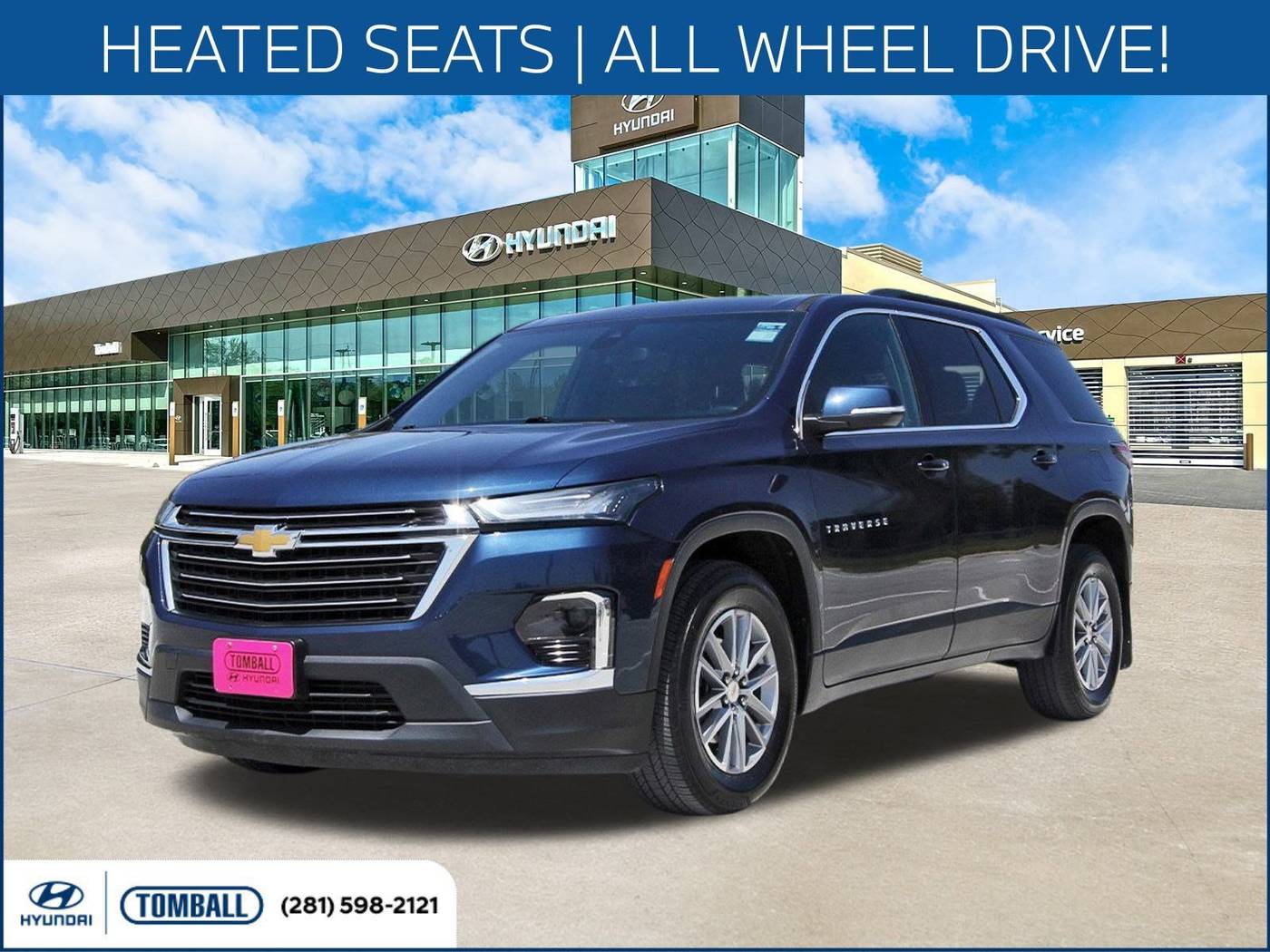 2022 Chevrolet Traverse LT Leather — SUV — 26,310 mi — Tomball, TX