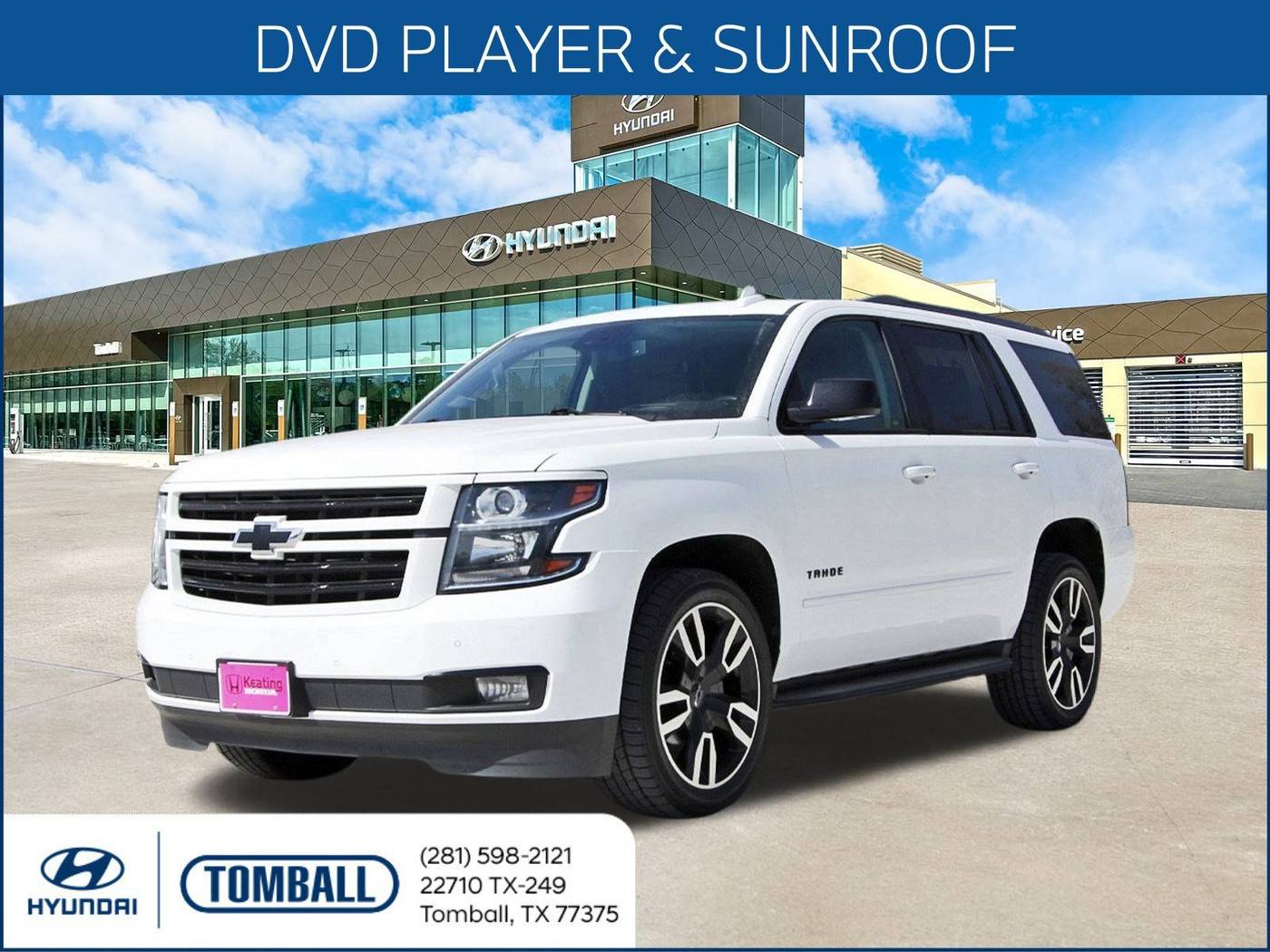 2018 Chevrolet Tahoe Premier — SUV — 139,448 mi — Tomball, TX