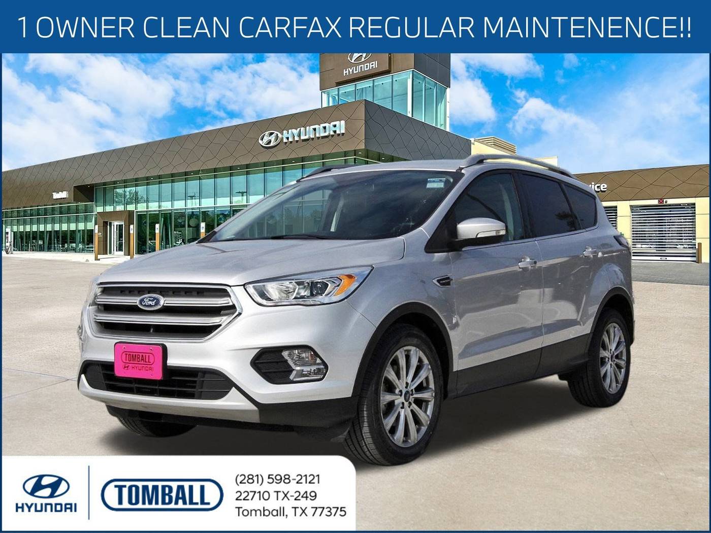 2017 Ford Escape Titanium — SUV — 41,990 mi — Tomball, TX