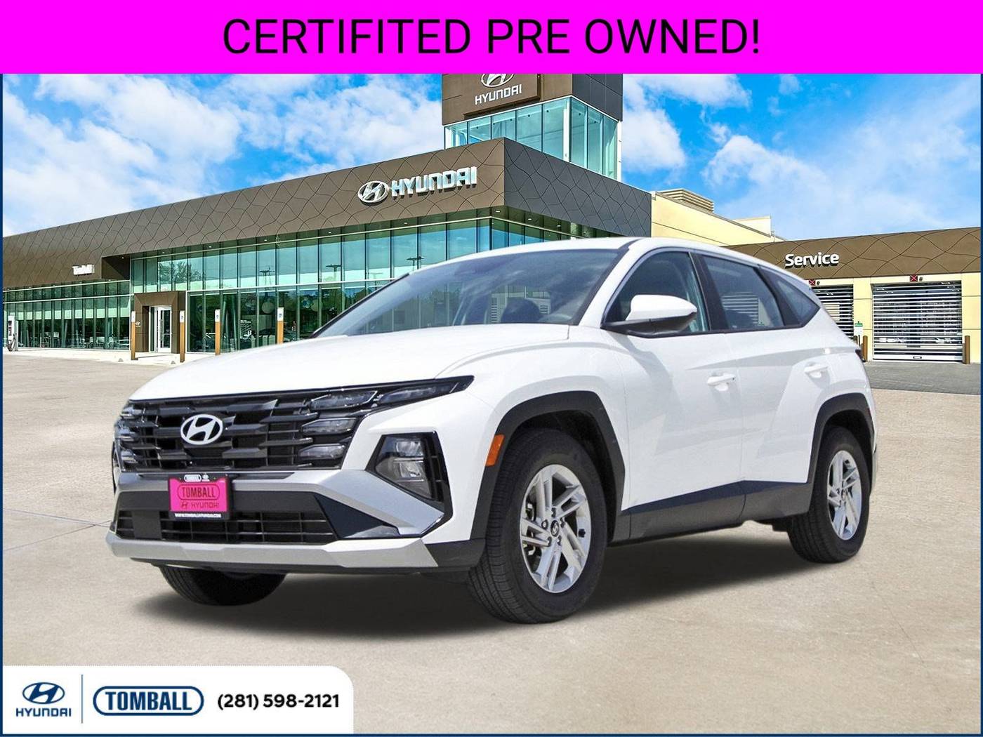 2025 Hyundai Tucson SE — SUV — 4,618 mi — Tomball, TX