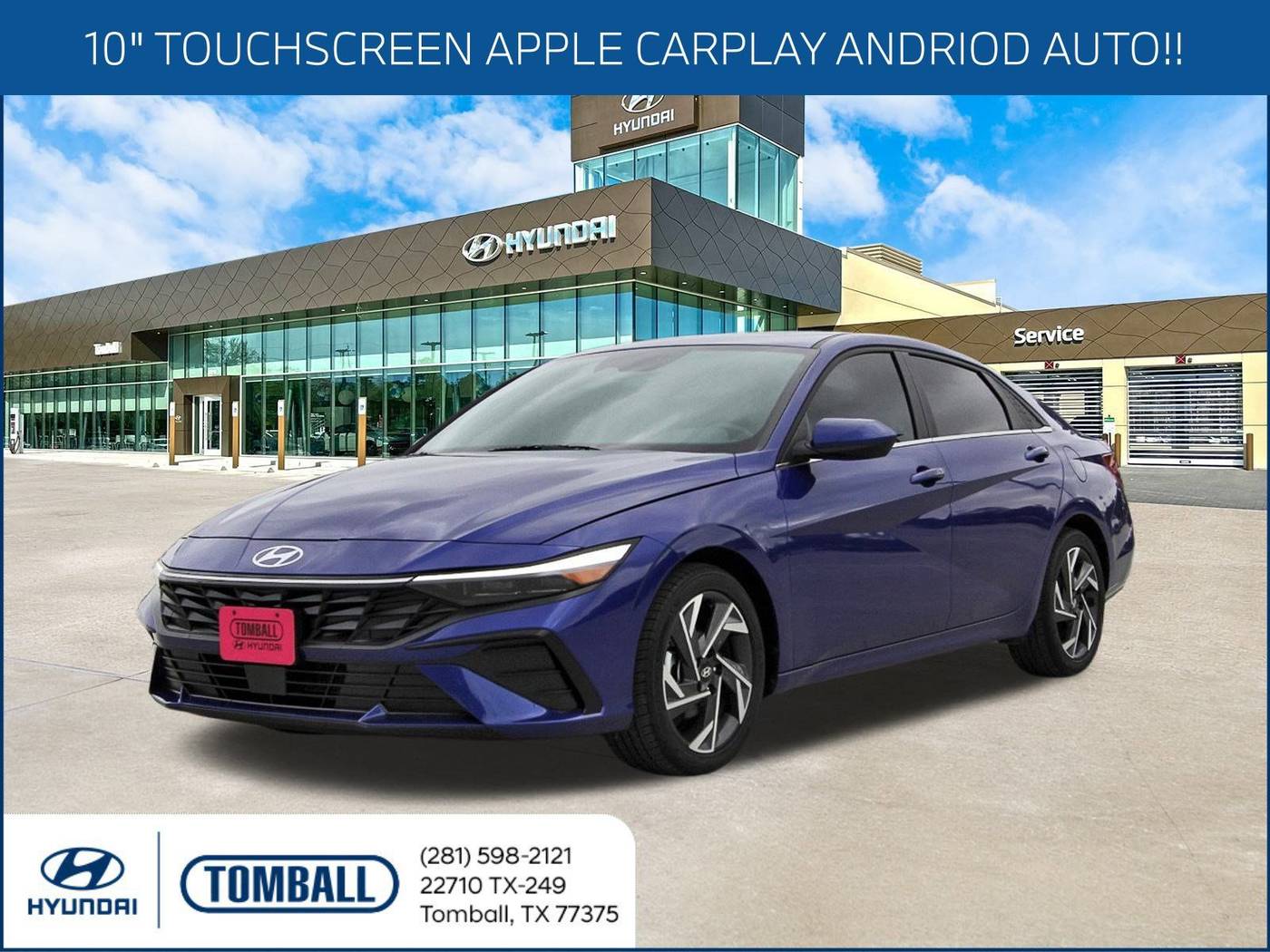 2024 Hyundai Elantra SEL — Sedan — 5,414 mi — Tomball, TX