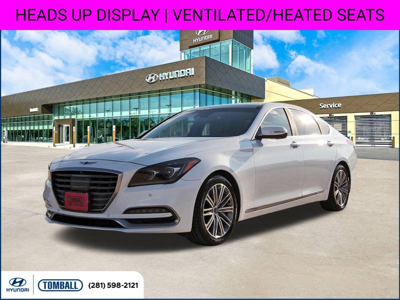 2018 Genesis G80 3.8L — Sedan — 104,116 mi — Tomball, TX
