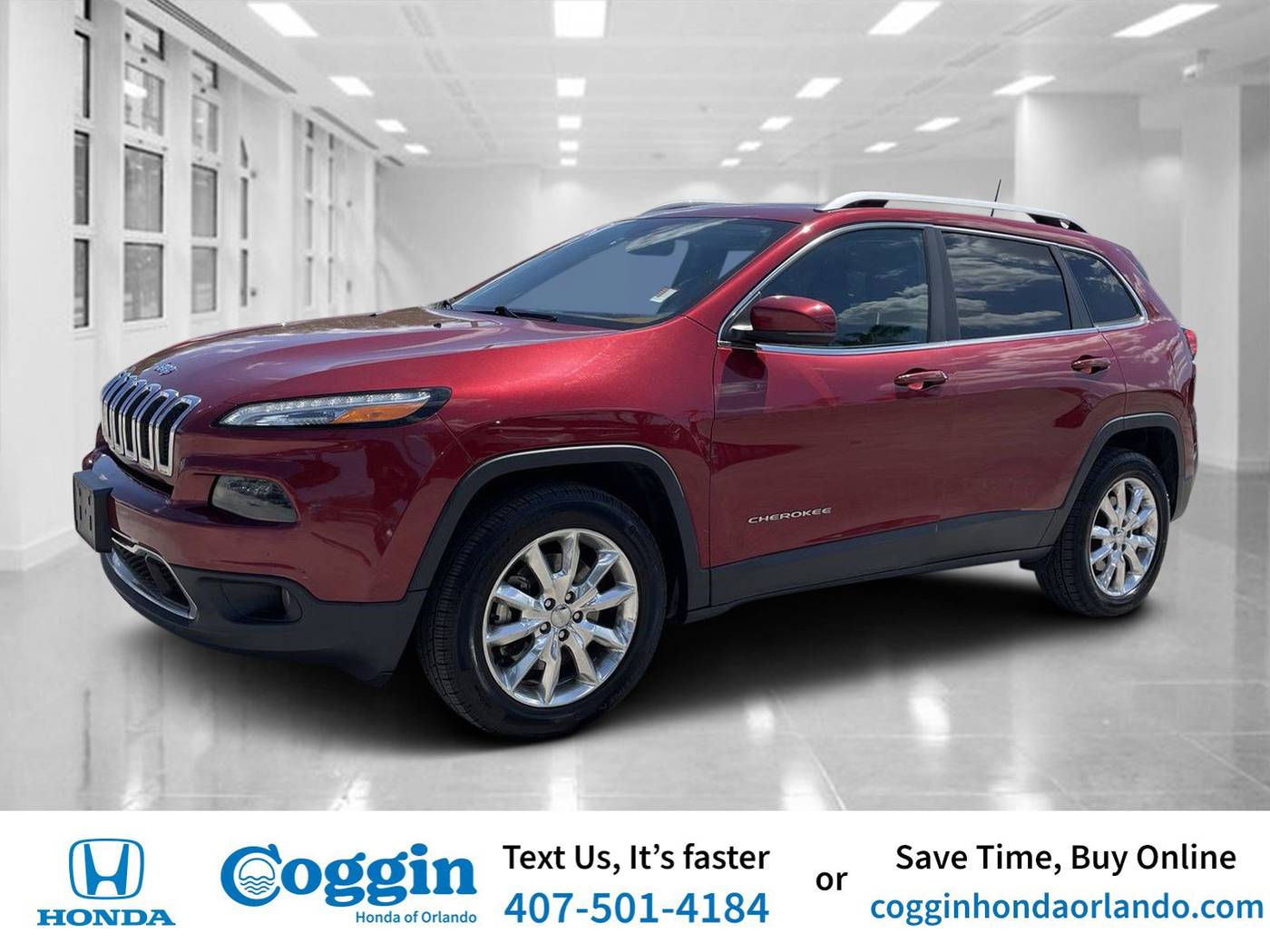 2016 Jeep Cherokee Limited — SUV — 133,146 mi — Orlando, FL