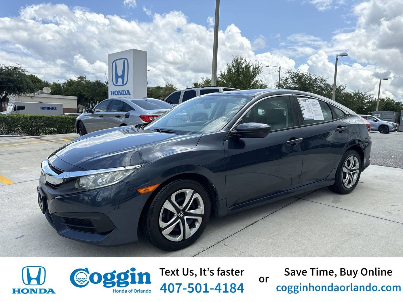 2018 Honda Civic LX — Sedan — 81,637 mi — Orlando, FL