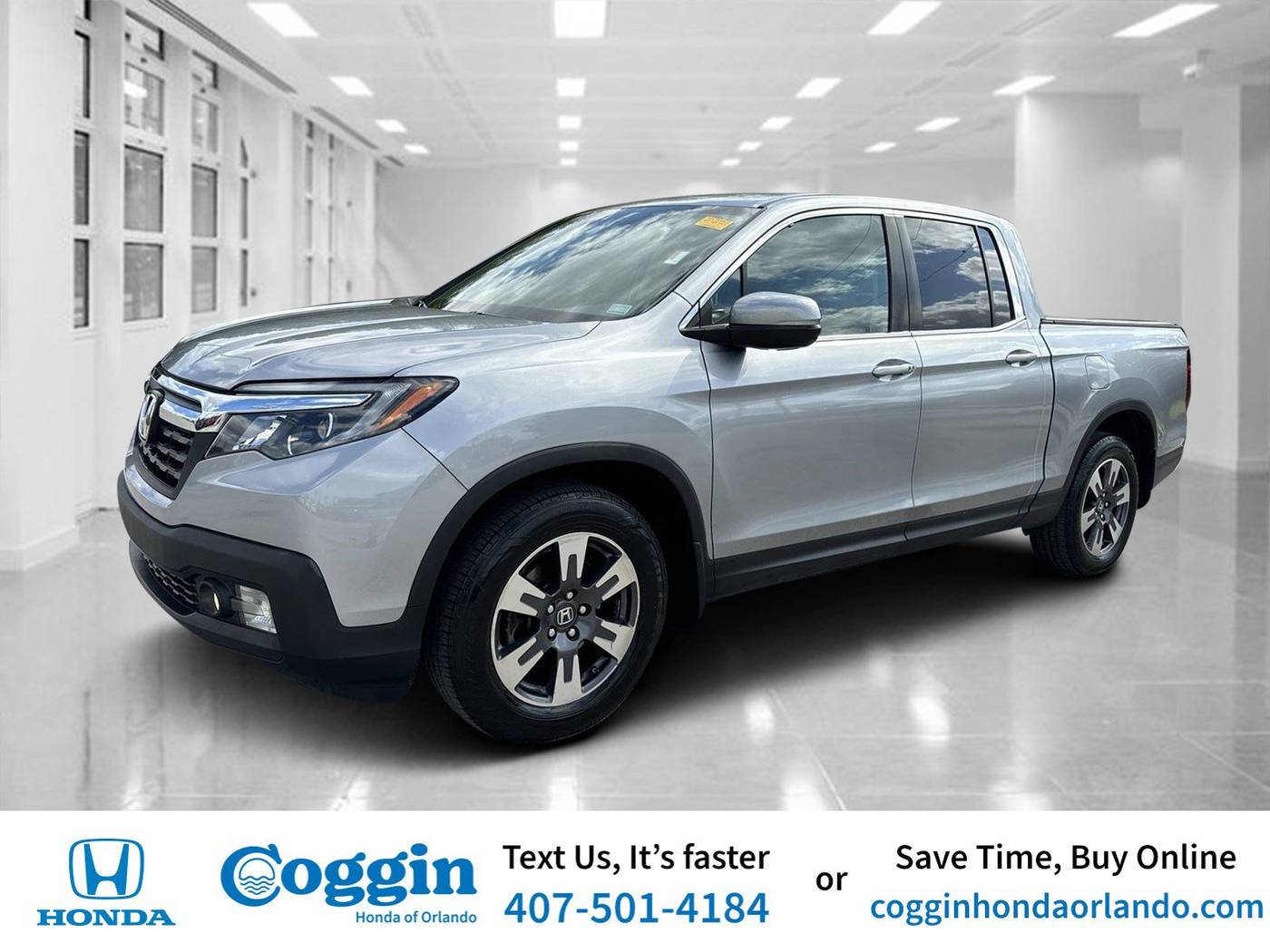 2017 Honda Ridgeline RTL-T — Pickup Truck — 81,961 mi — Orlando, FL
