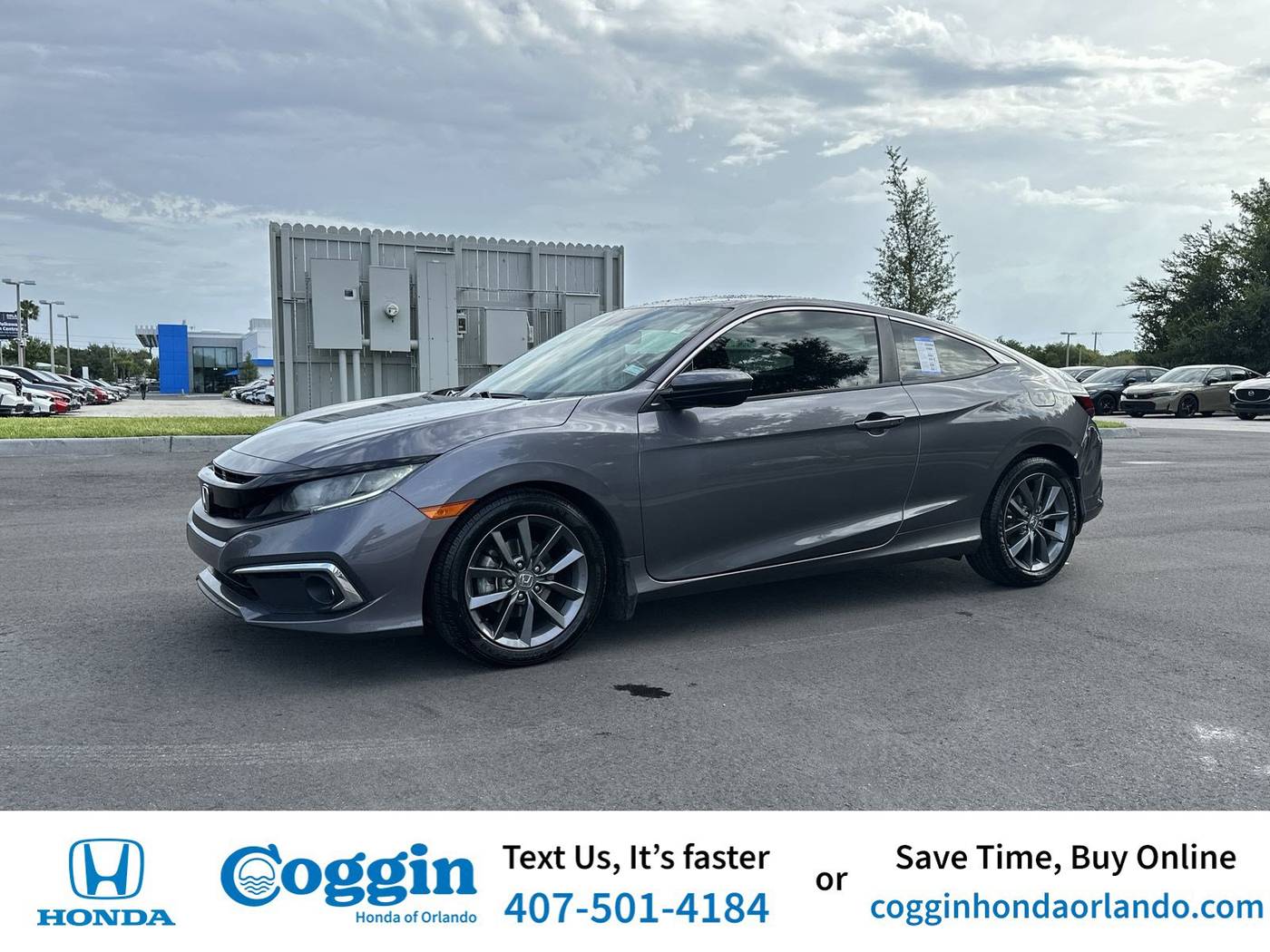 2019 Honda Civic EX — Coupe — 82,662 mi — Orlando, FL