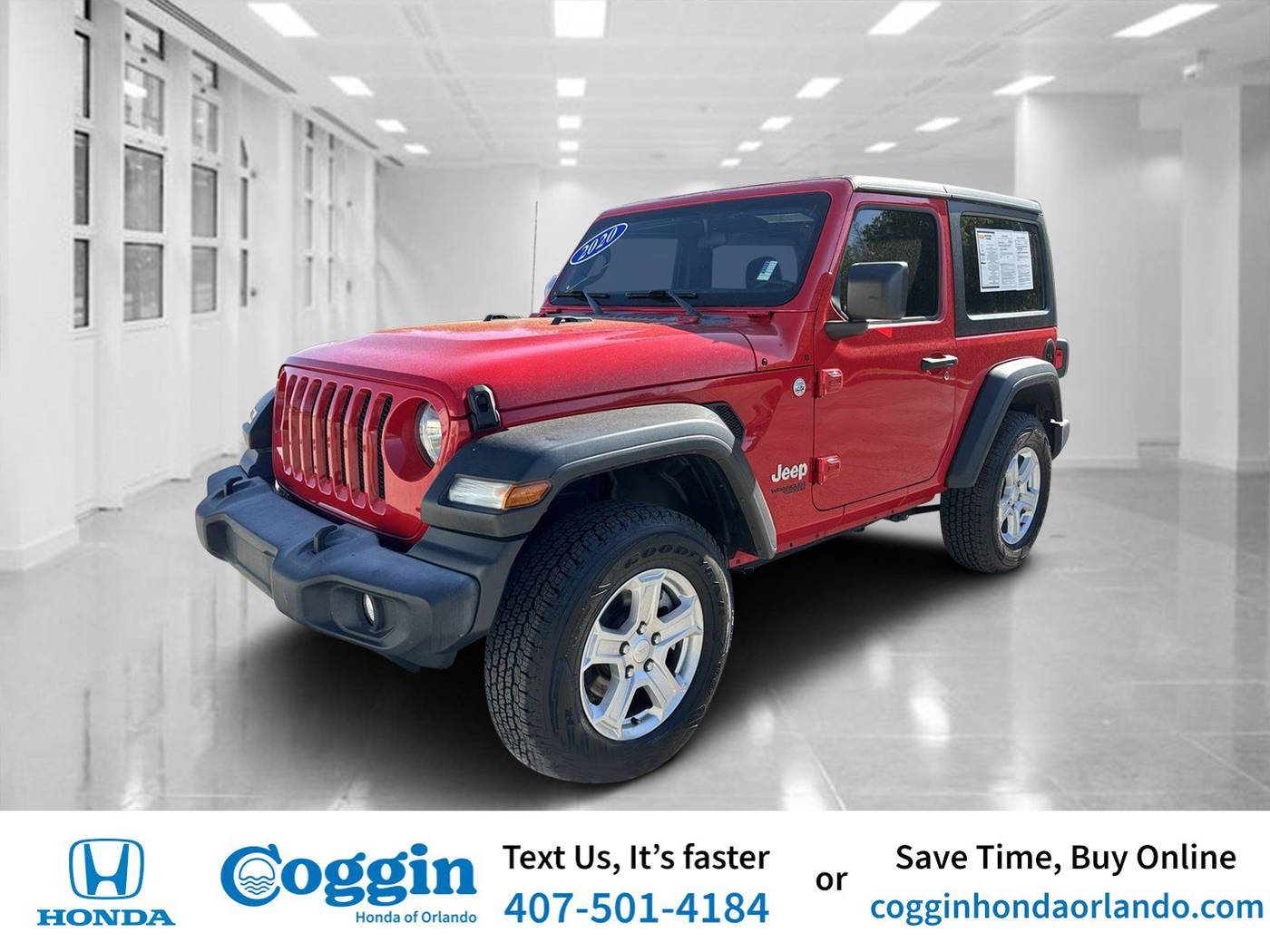2020 Jeep Wrangler Sport S — SUV — 42,350 mi — Orlando, FL