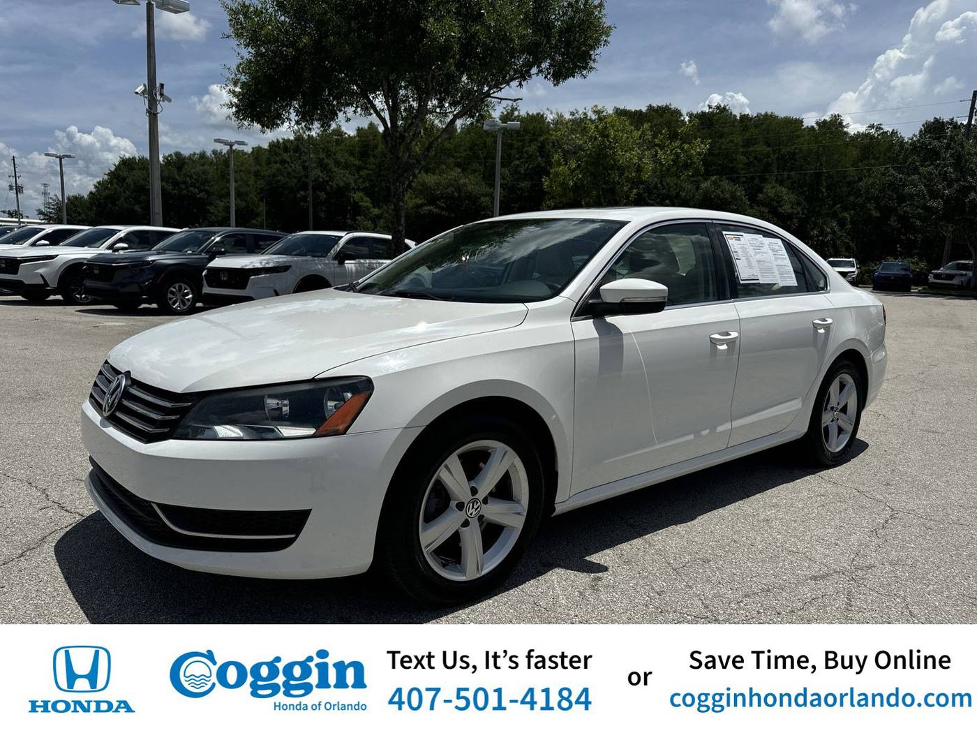 2013 Volkswagen Passat SE — Sedan — 59,025 mi — Orlando, FL
