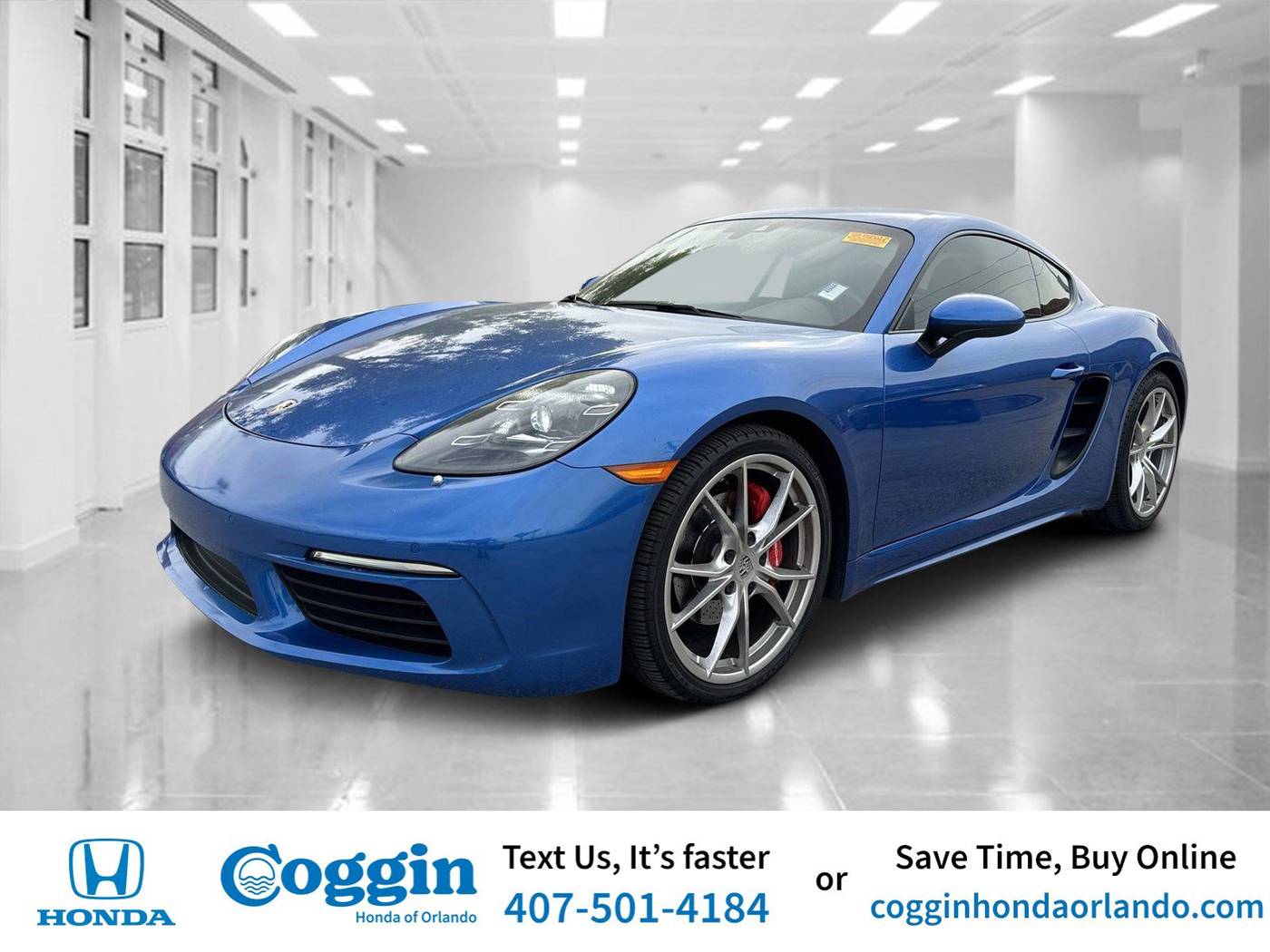 2018 Porsche 718 Cayman S — Coupe — 43,704 mi — Orlando, FL