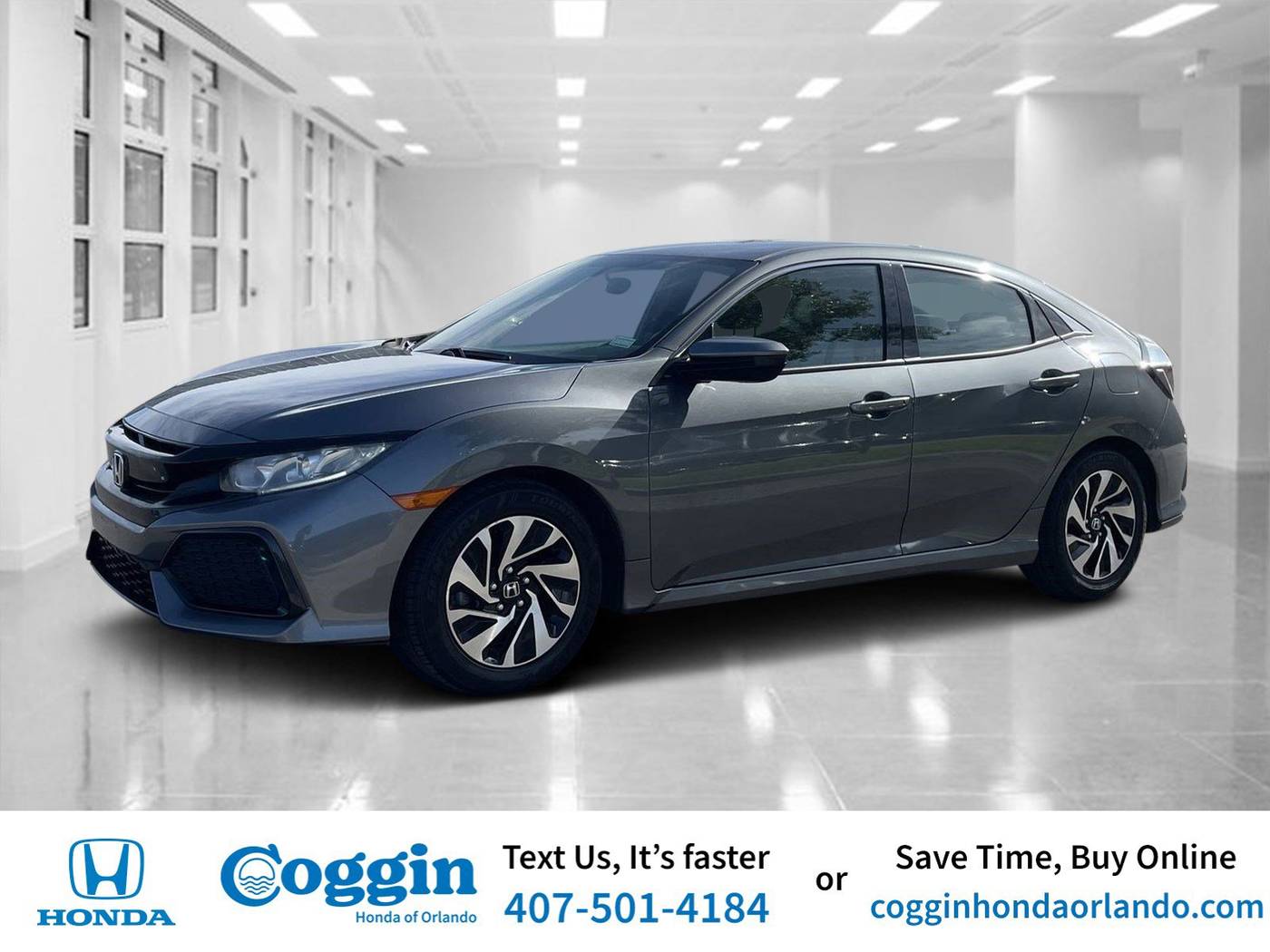 2017 Honda Civic LX — Hatchback — 88,430 mi — Orlando, FL