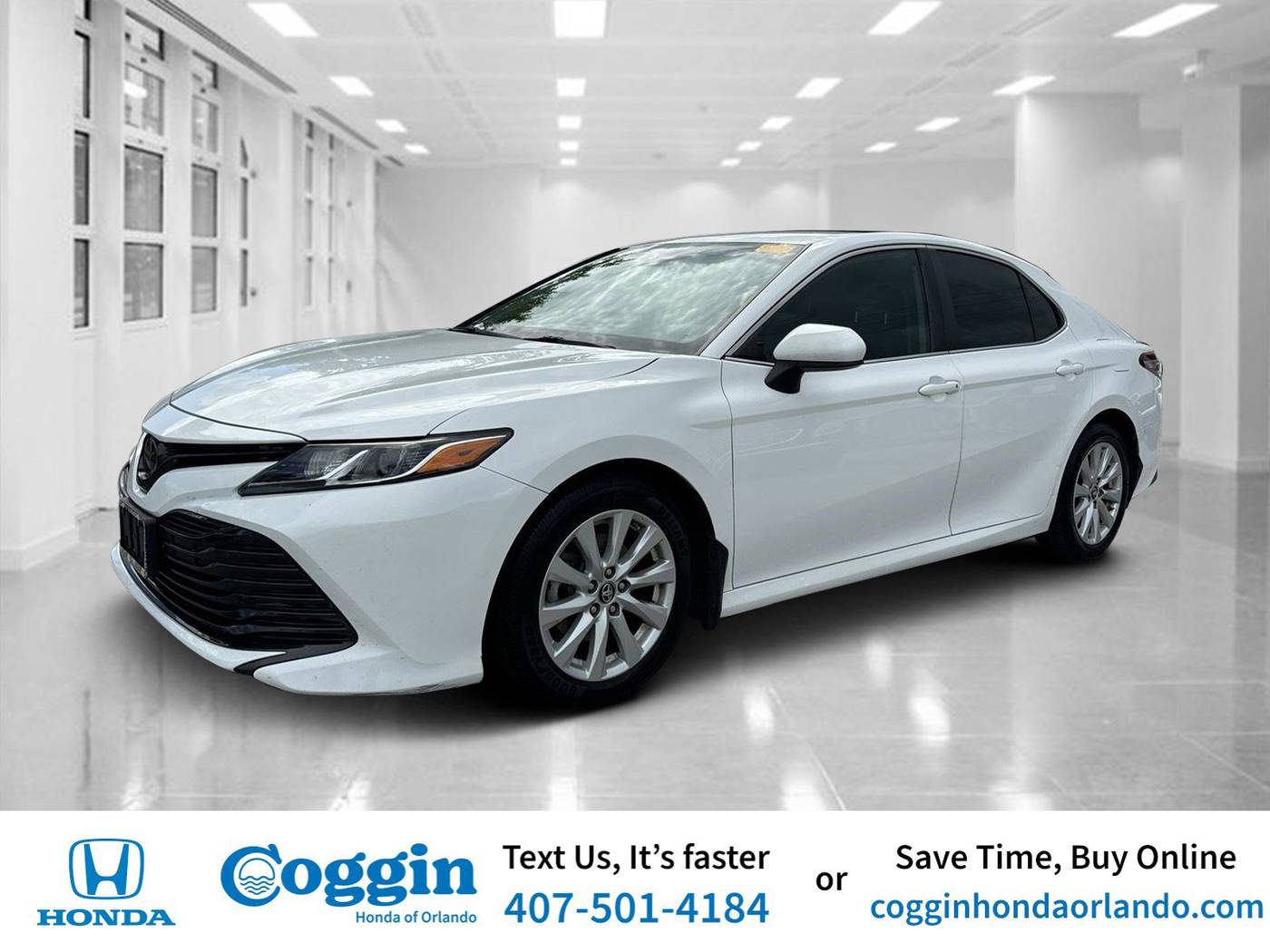 2019 Toyota Camry LE — Sedan — 72,619 mi — Orlando, FL