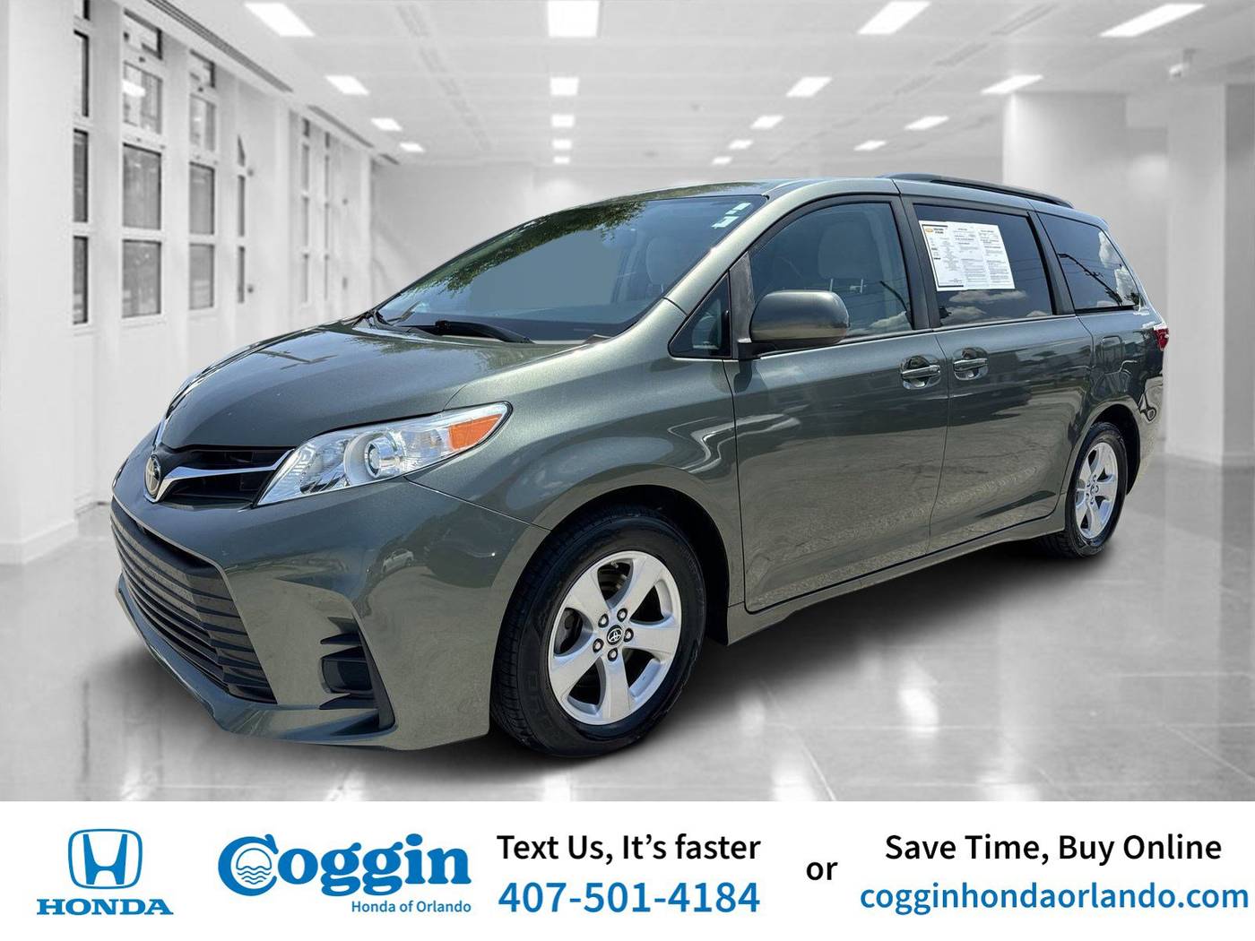 2019 Toyota Sienna LE — Minivan — 106,931 mi — Orlando, FL