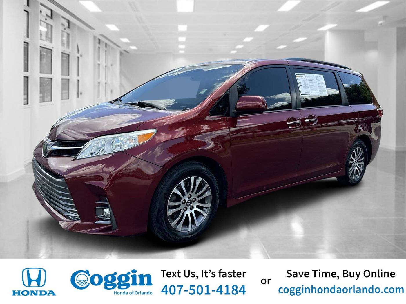 2019 Toyota Sienna XLE — Minivan — 59,830 mi — Orlando, FL