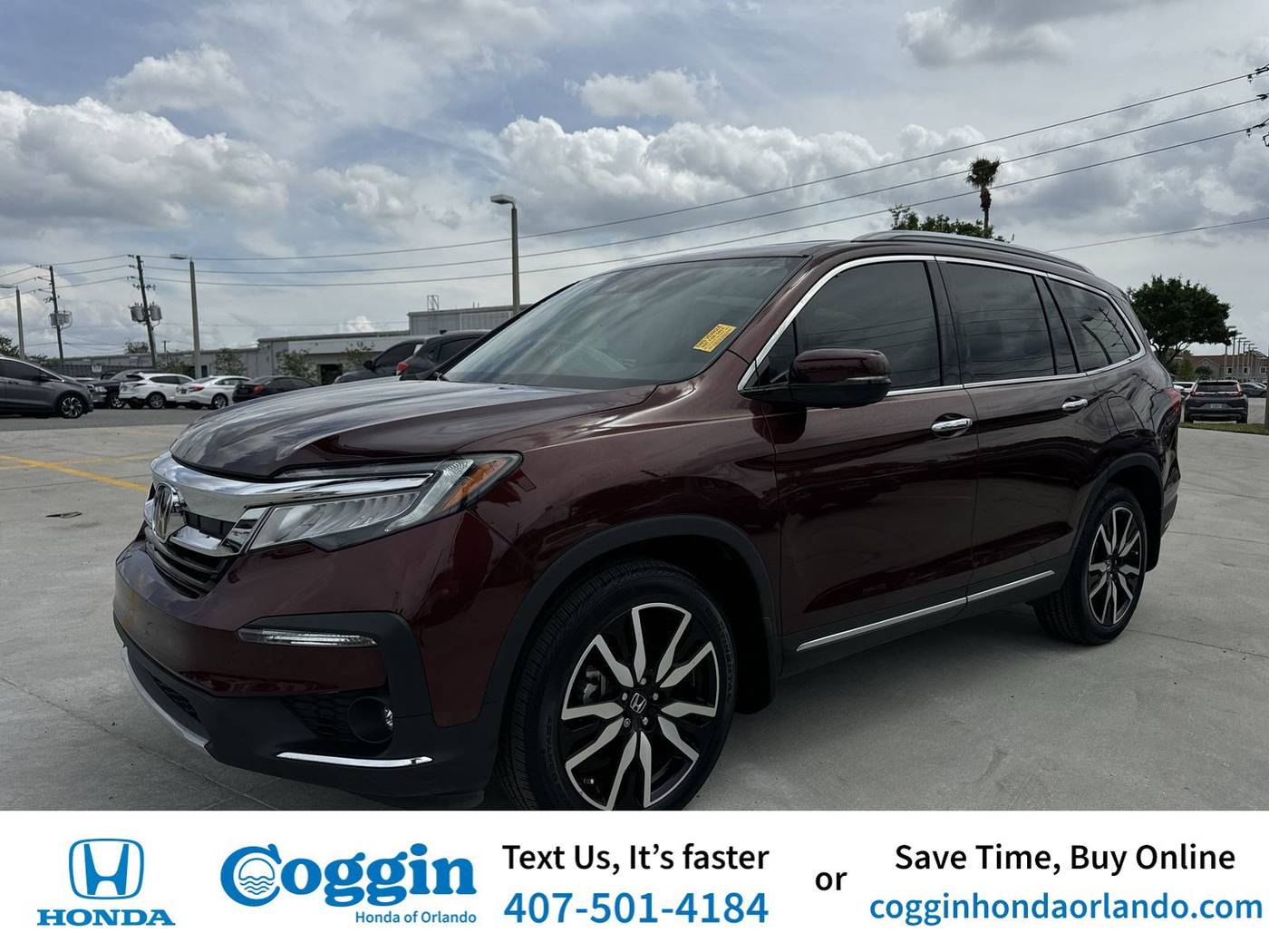 2019 Honda Pilot Touring — SUV — 50,601 mi — Orlando, FL