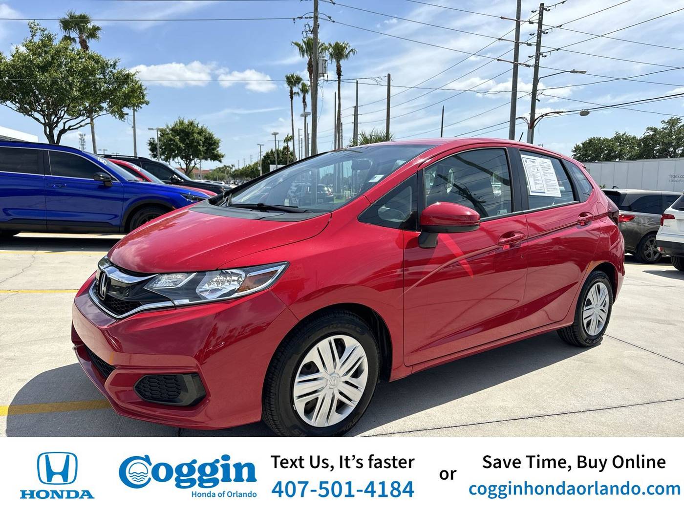 2020 Honda Fit LX — Hatchback — 72,863 mi — Orlando, FL