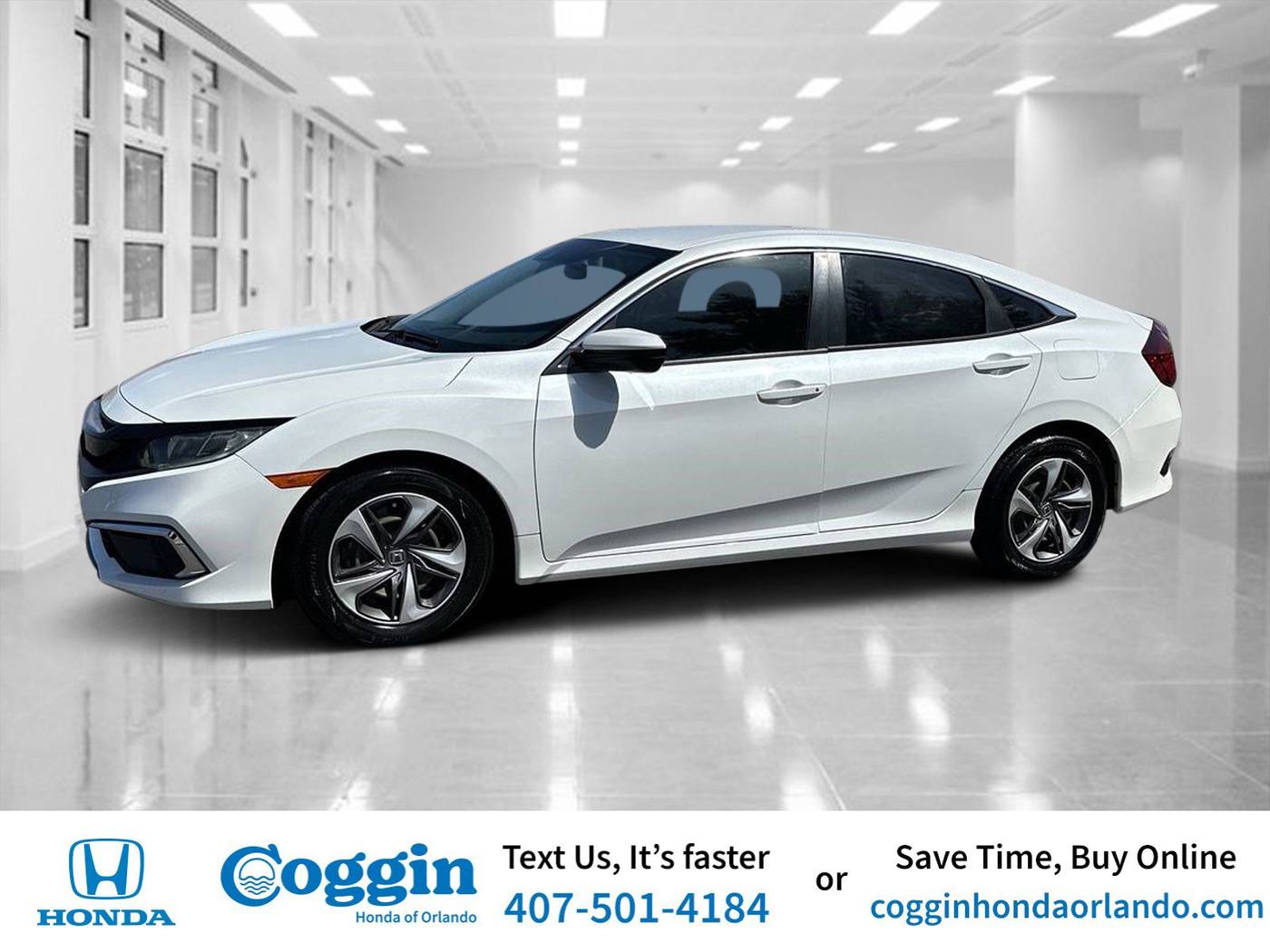 2019 Honda Civic LX — Sedan — 93,508 mi — Orlando, FL