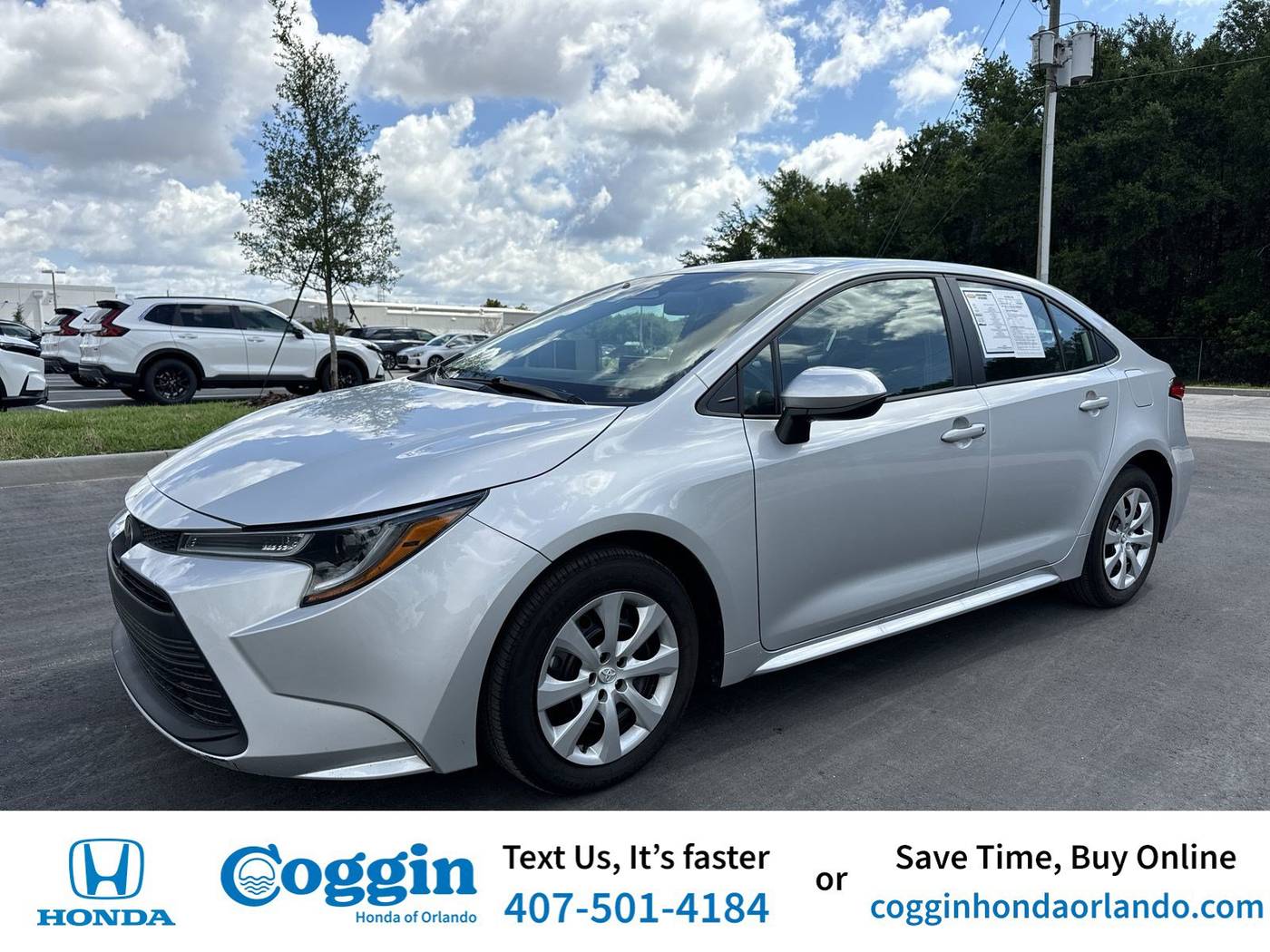 2023 Toyota Corolla LE — Sedan — 11,255 mi — Orlando, FL