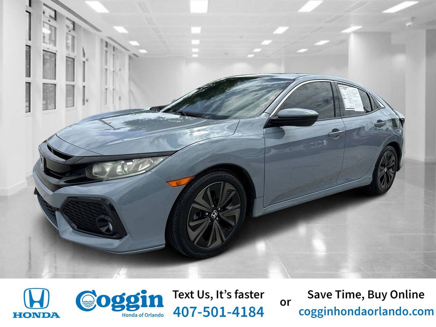 2017 Honda Civic EX-L Navi — Hatchback — 108,751 mi — Orlando, FL