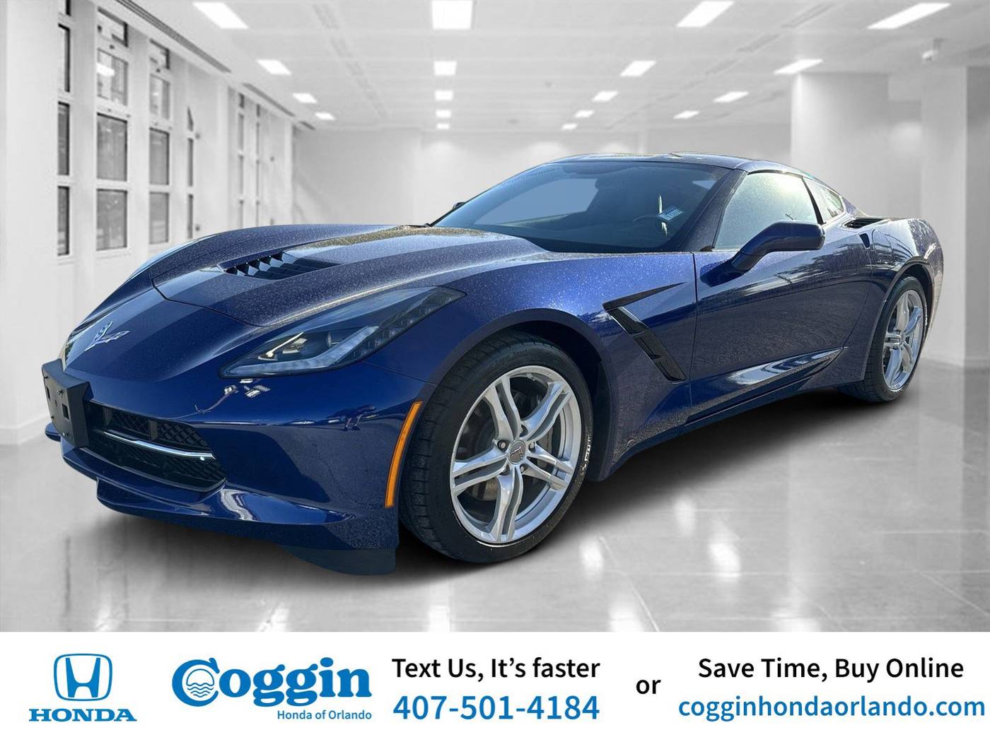 2017 Chevrolet Corvette 1LT — Coupe — 20,196 mi — Orlando, FL