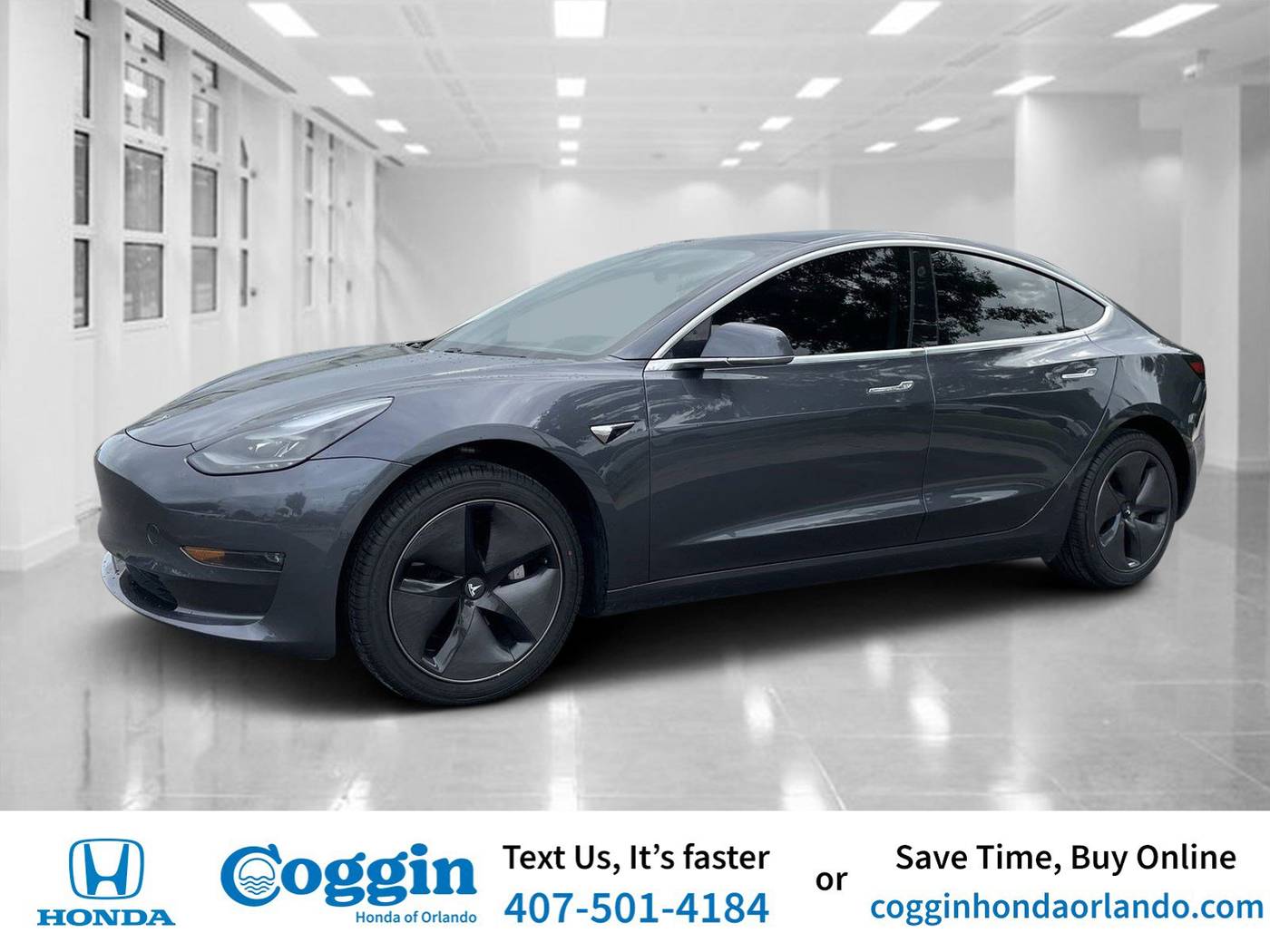 2019 Tesla Model 3 Standard Range Plus — Sedan — 78,250 mi — Orlando, FL