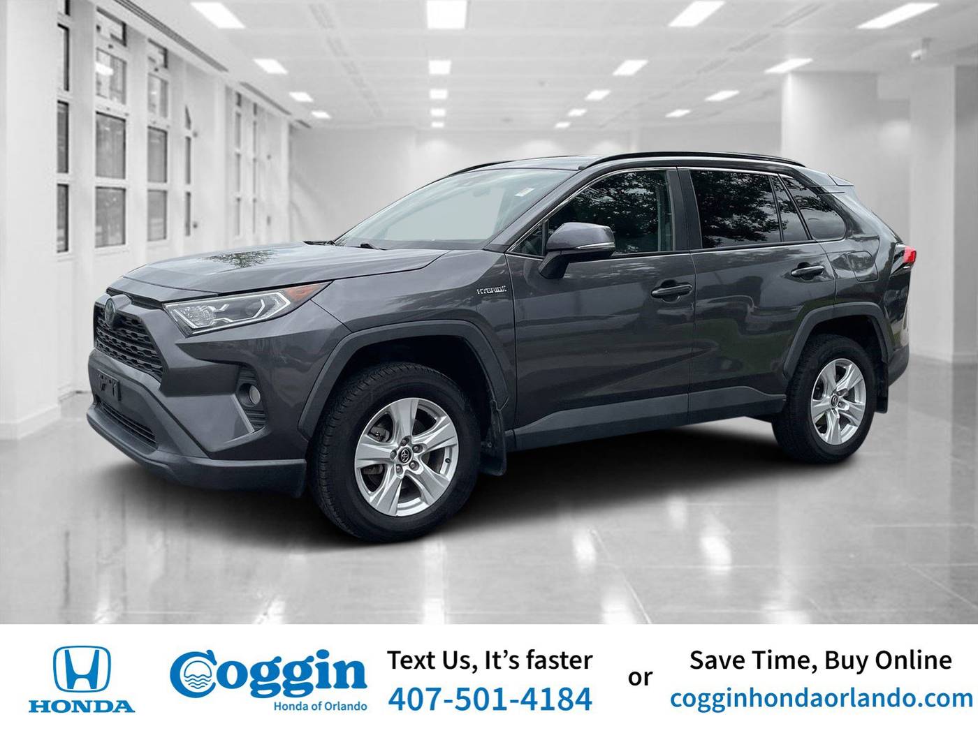 2020 Toyota RAV4 Hybrid XLE — SUV — 84,881 mi — Orlando, FL