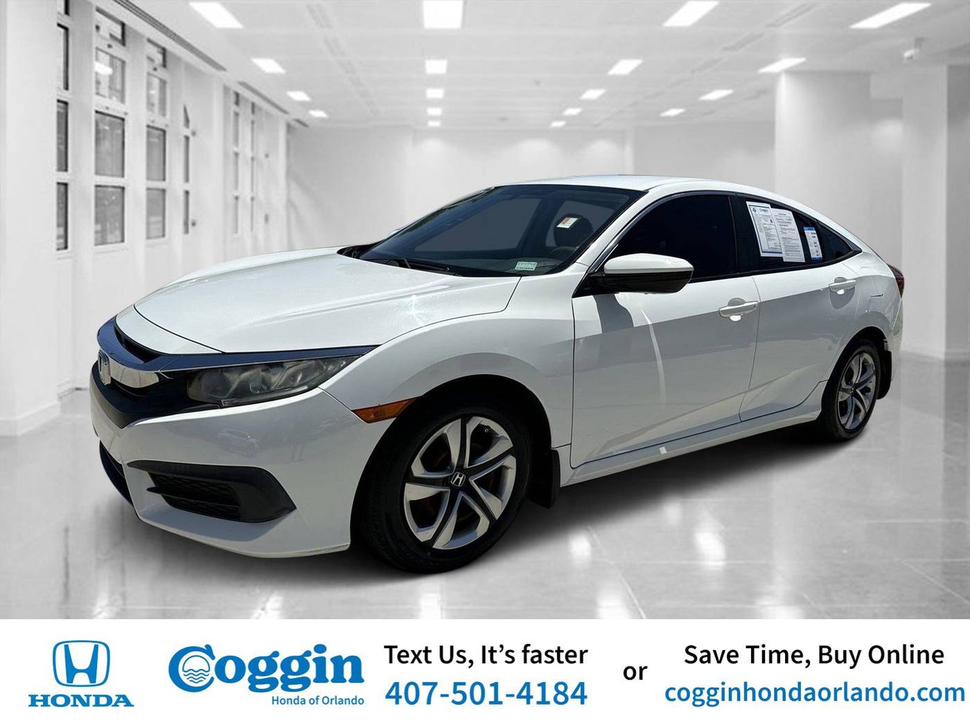 2017 Honda Civic LX — Sedan — 100,540 mi — Orlando, FL